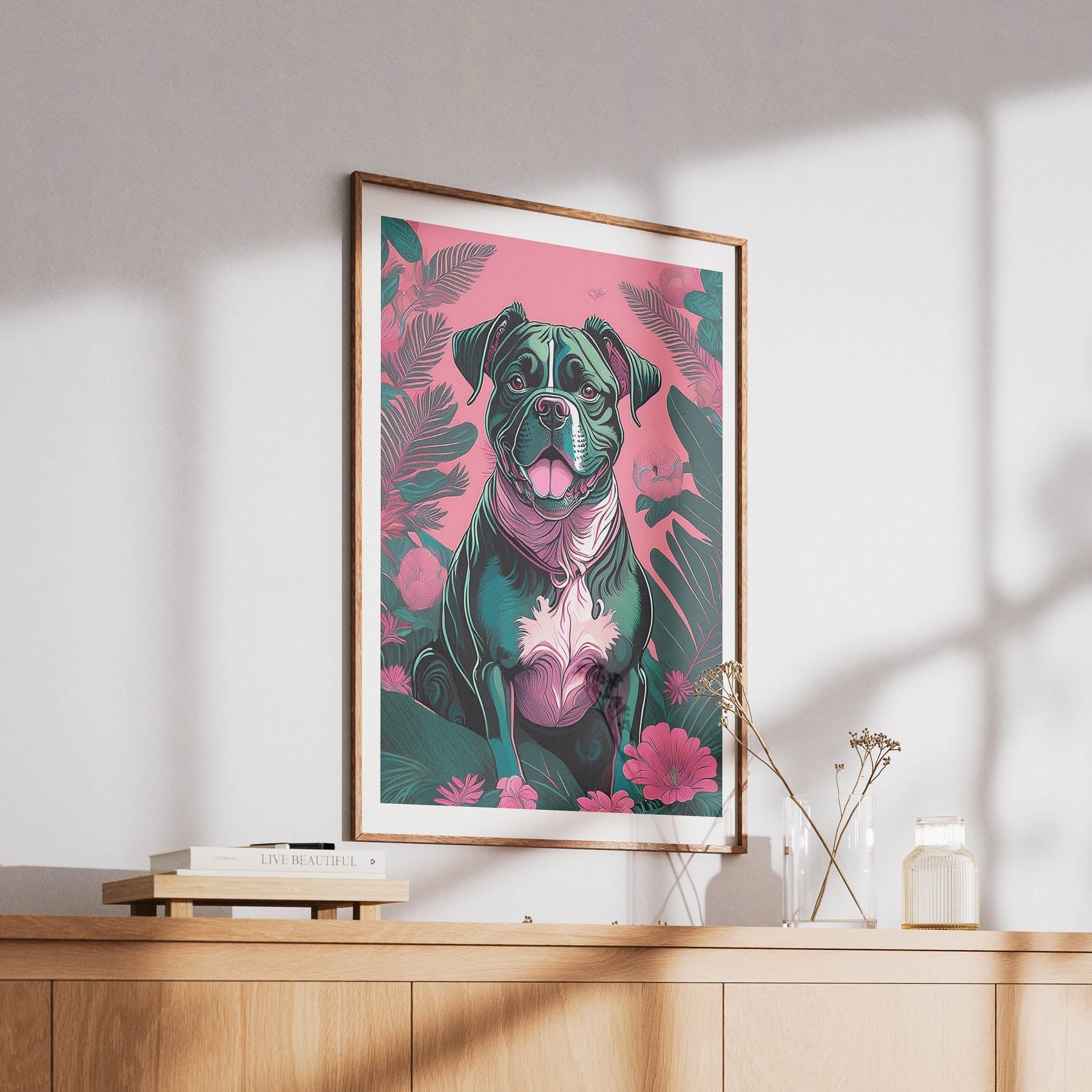 Boxer Flowery Dog image 6