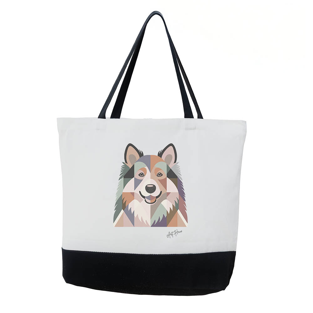 Keeshond Vintage Chic Graphic Bag image 0