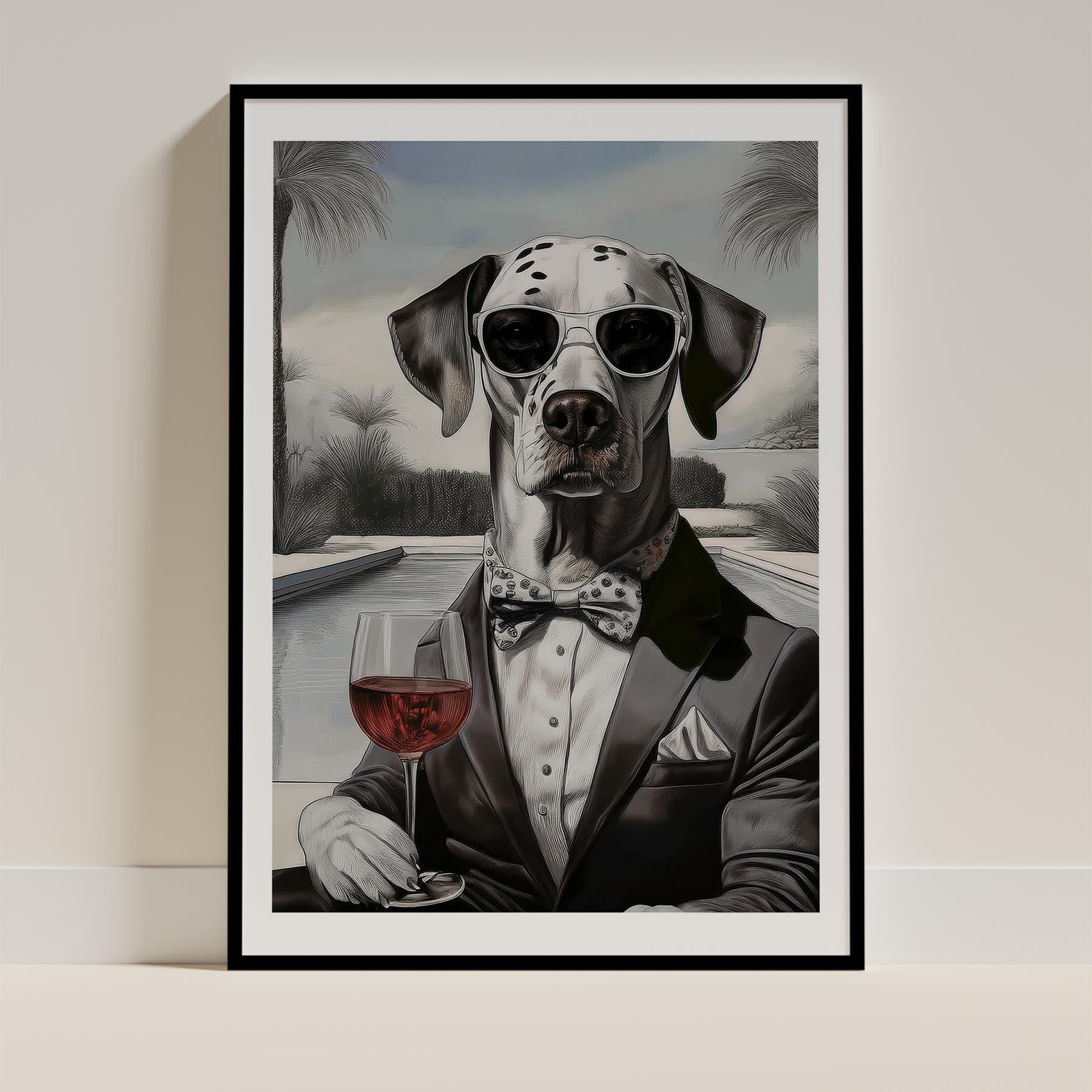 Dalmatian Dog Art Print Unframed Vol 1 | 11 Unique Designs | Wall Art Gift for Dog Lovers - Image 5 | Dogsy & Co