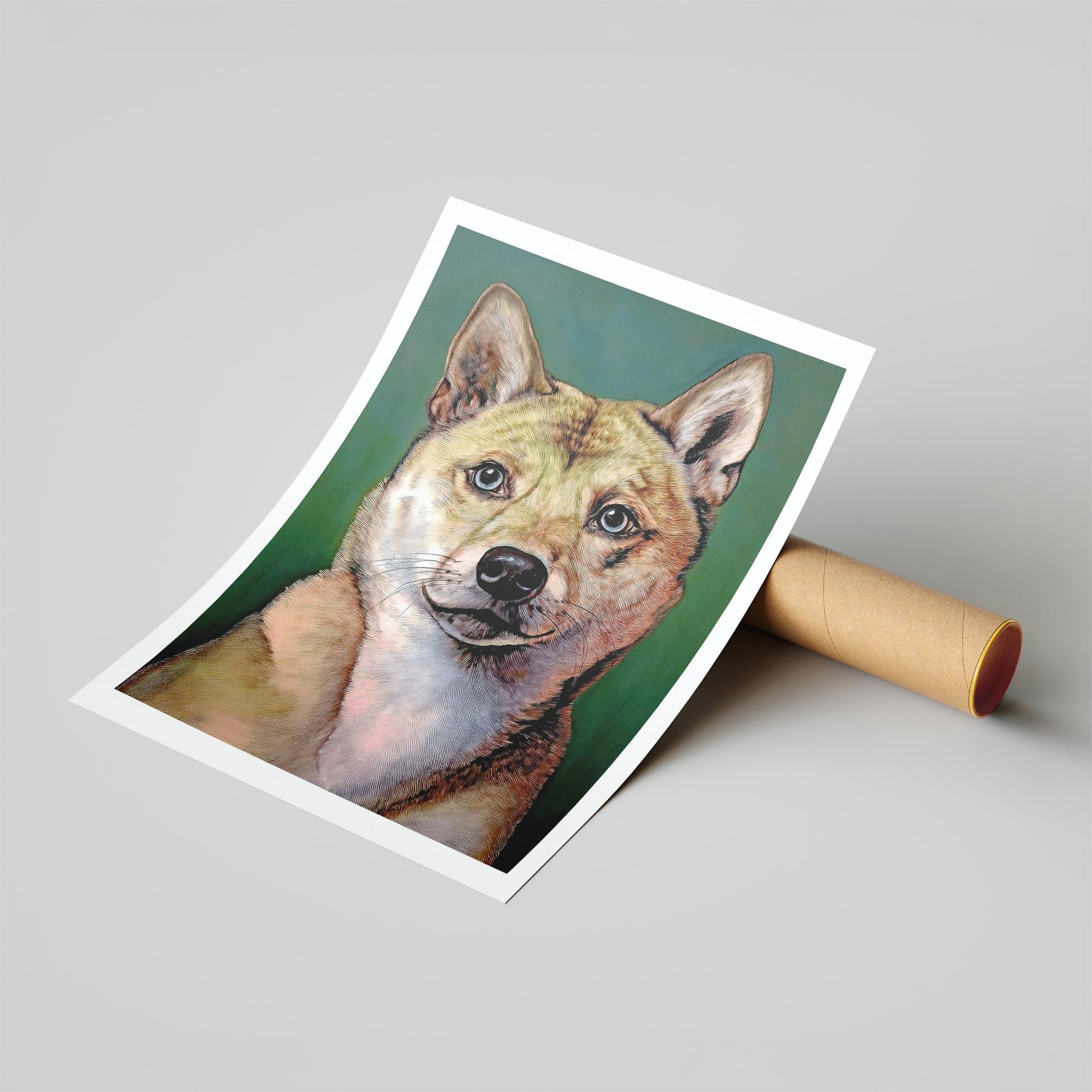 Shiba Green Painted Series image 6