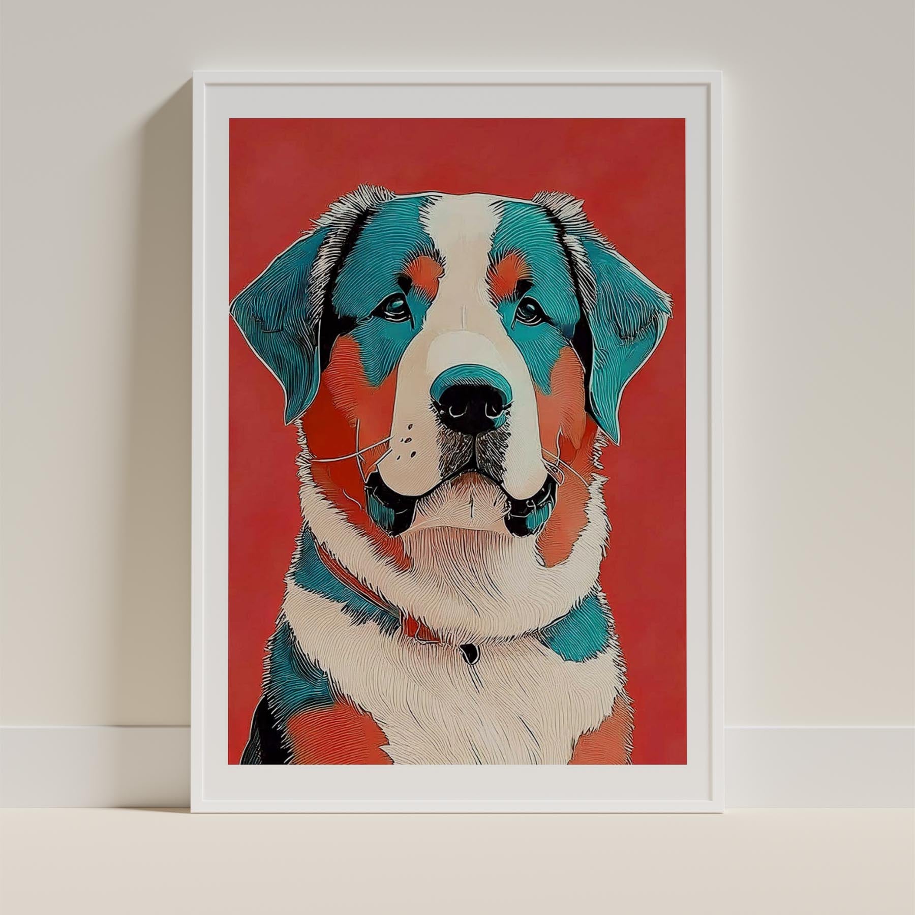 Bernese Mountain Dog Red Dog Series image 9