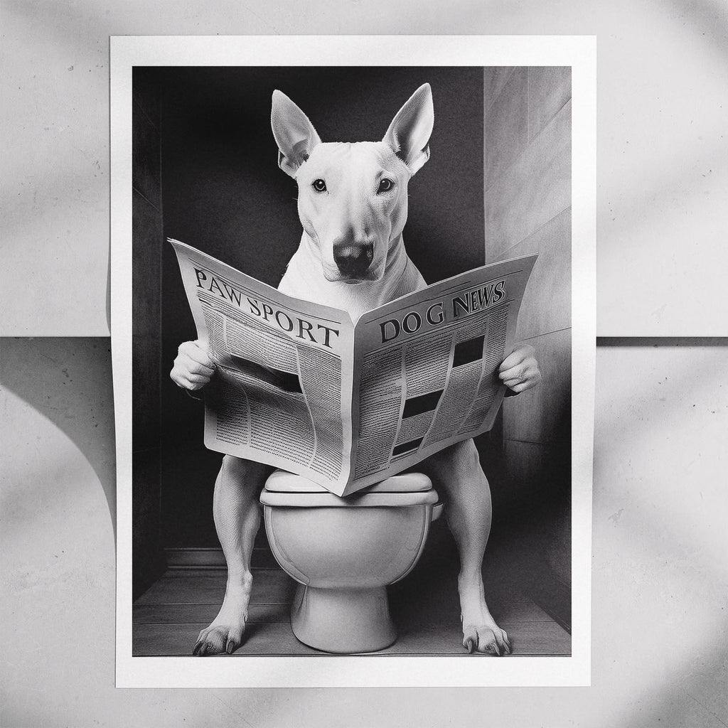 Bull Terrier Toilet Humour Dog Series 2 image 7