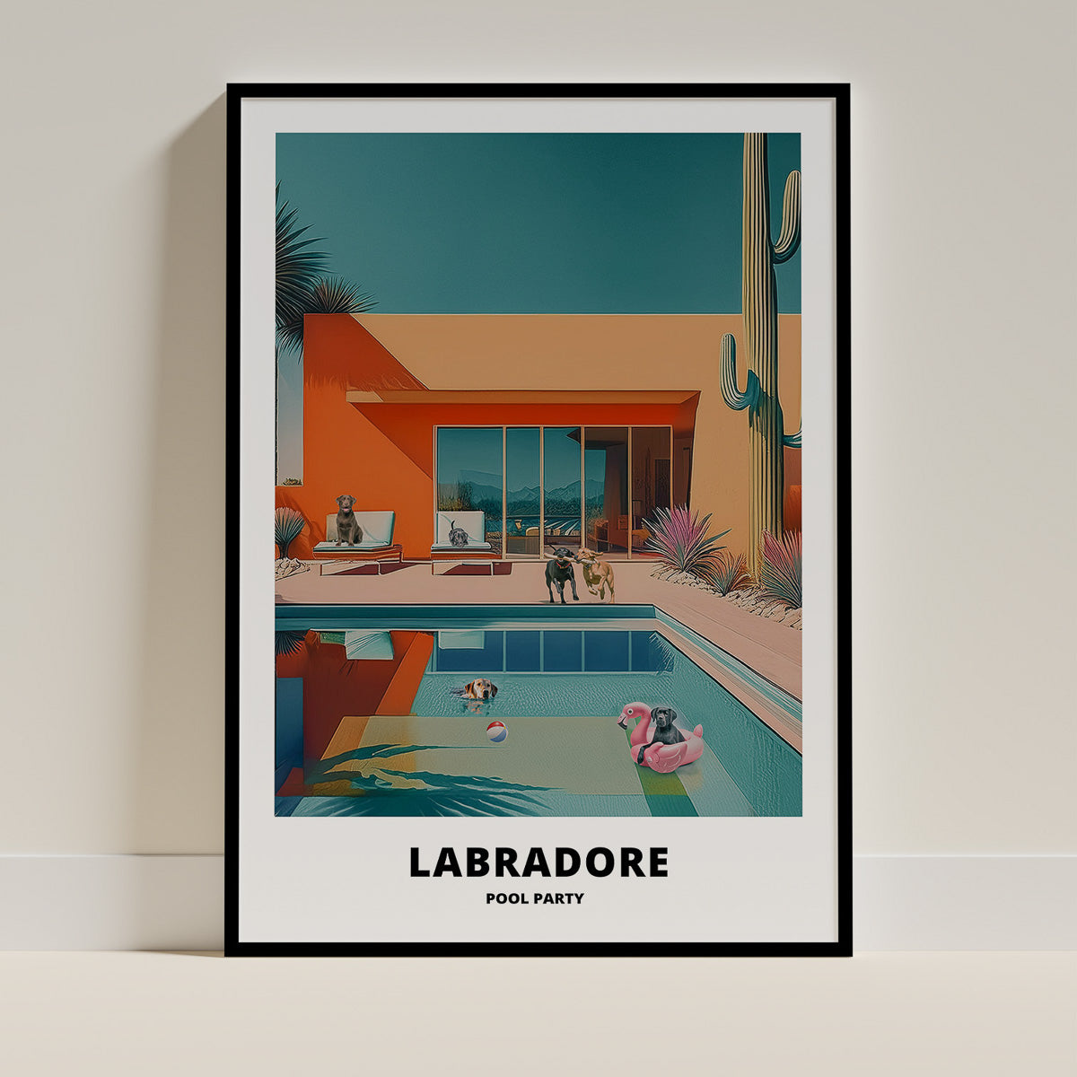 Labradore Dog Art Print Unframed | 2 Unique Designs | Wall Art Gift for Dog Lovers - Image 2 | Dogsy & Co