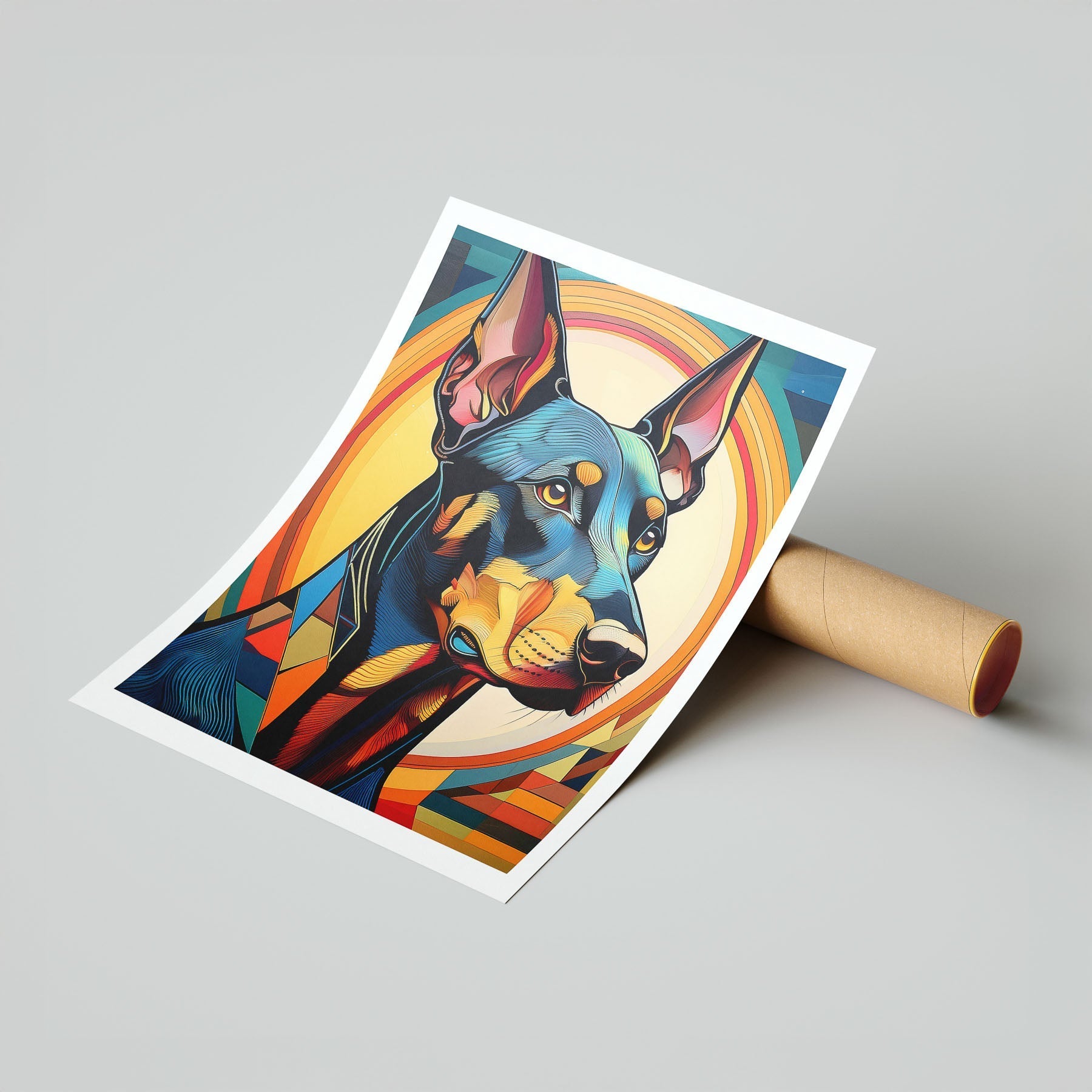 Doberman Pinscher Colour Graphics image 7