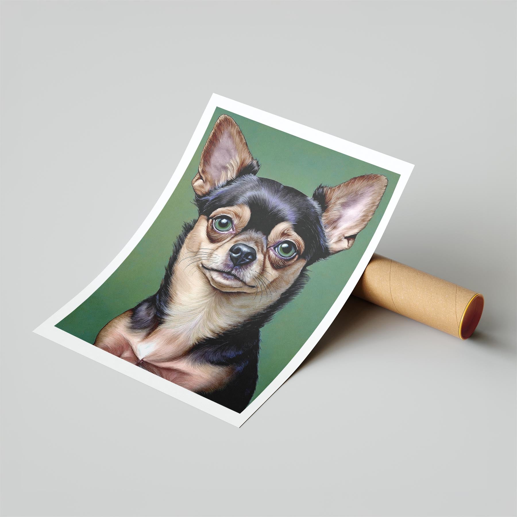 Chihuahua Green Painted Series image 6