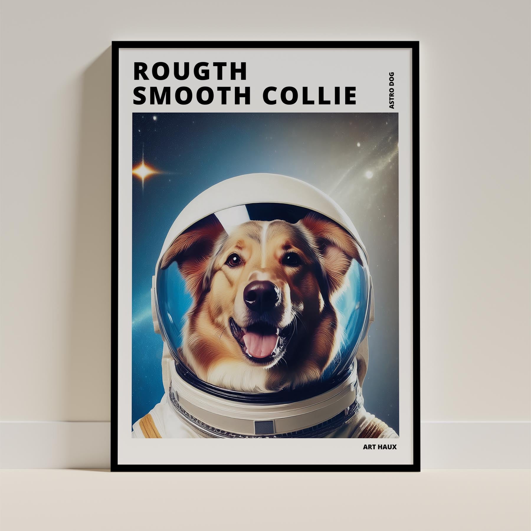 Collie Dog Art Print Unframed | 7 Unique Designs | Wall Art Gift for Dog Lovers - Image 6 | Dogsy & Co