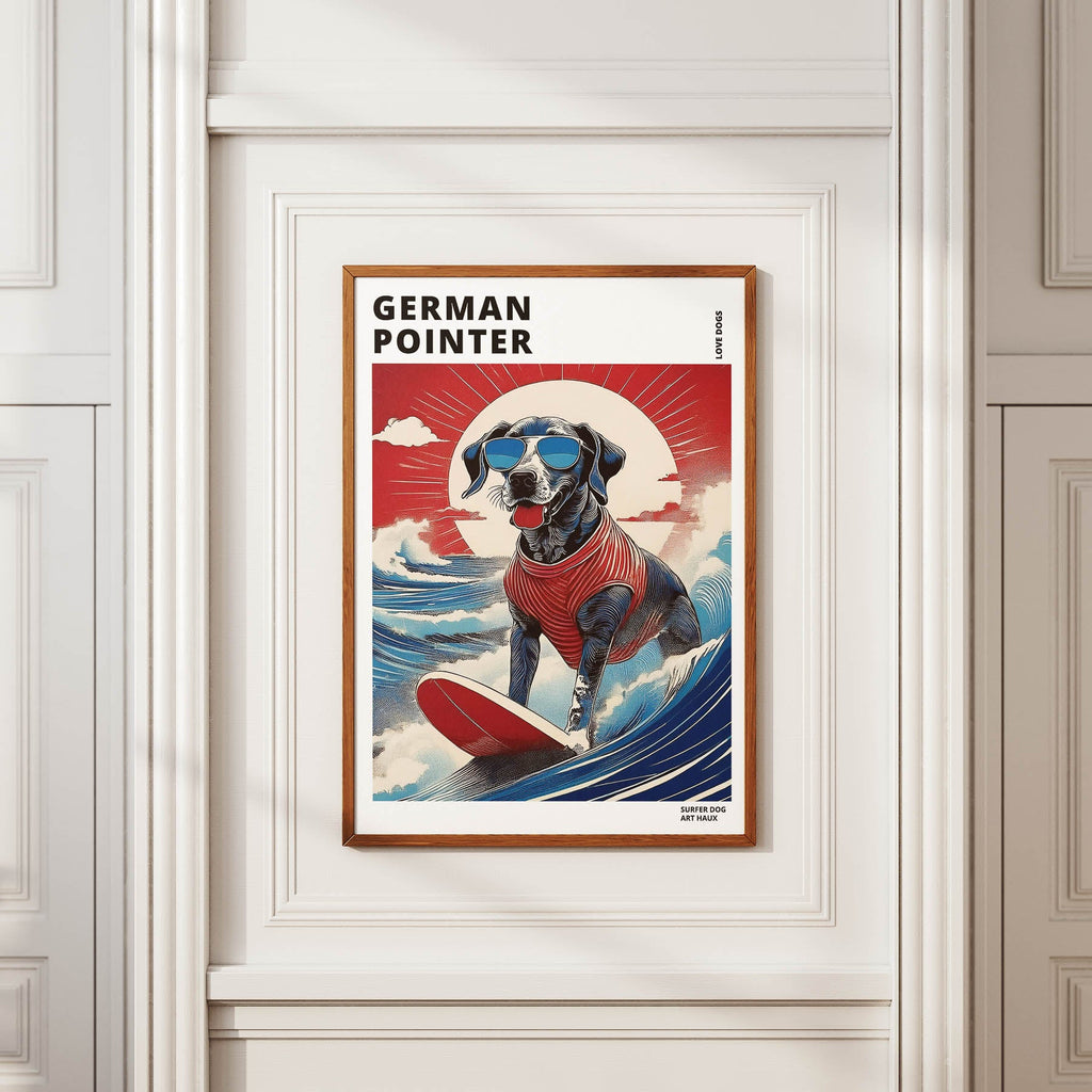 German Pointer Hokosai Surfer Dogs 1 image 2