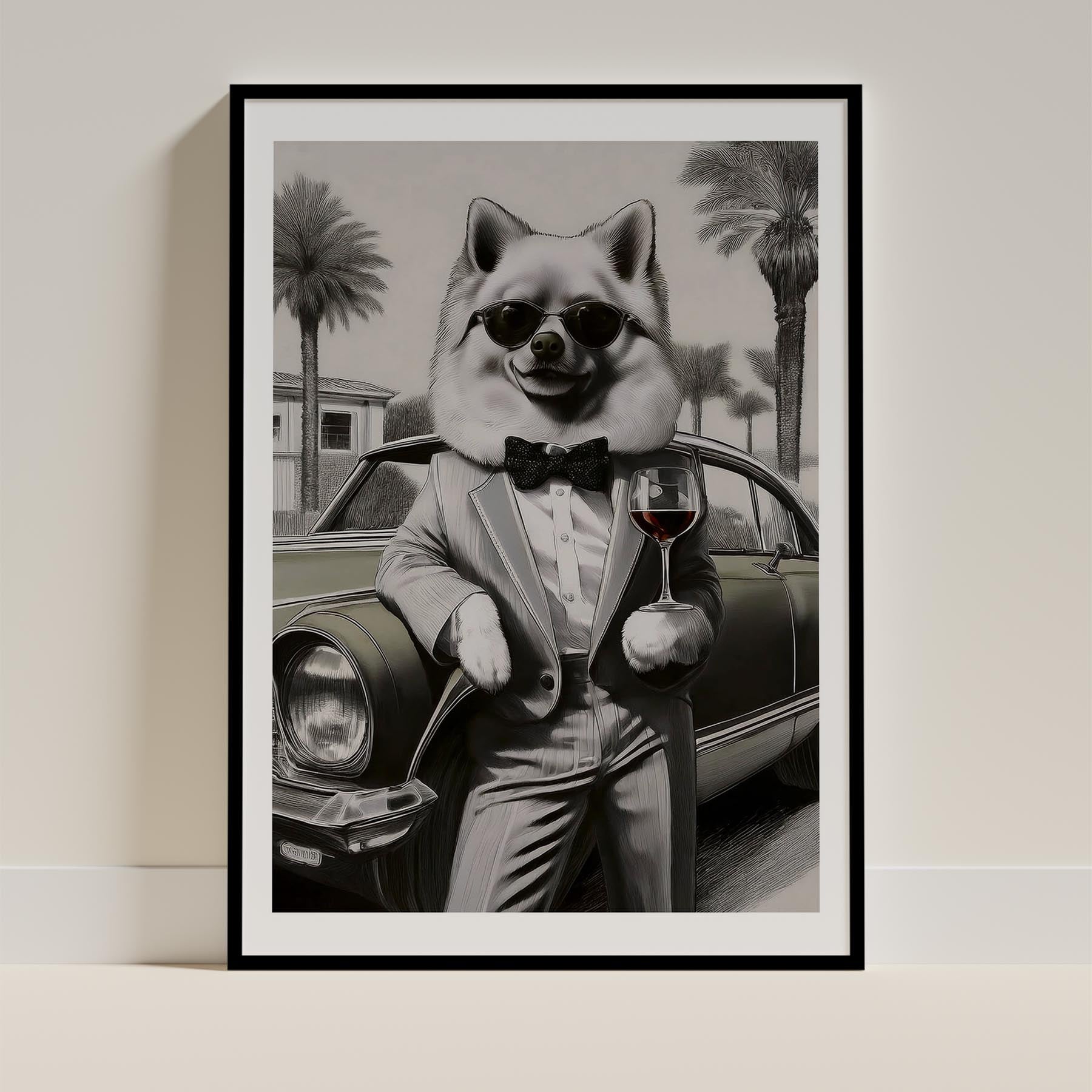 Pomeranian Dog Art Print Unframed Vol 1 | 11 Unique Designs | Wall Art Gift for Dog Lovers - Image 5 | Dogsy & Co