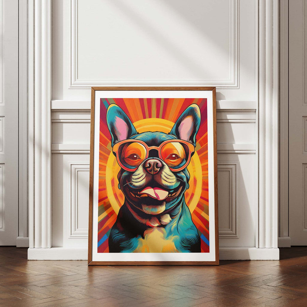 French Bull Dog In Colourful Sunnies 9 image 4