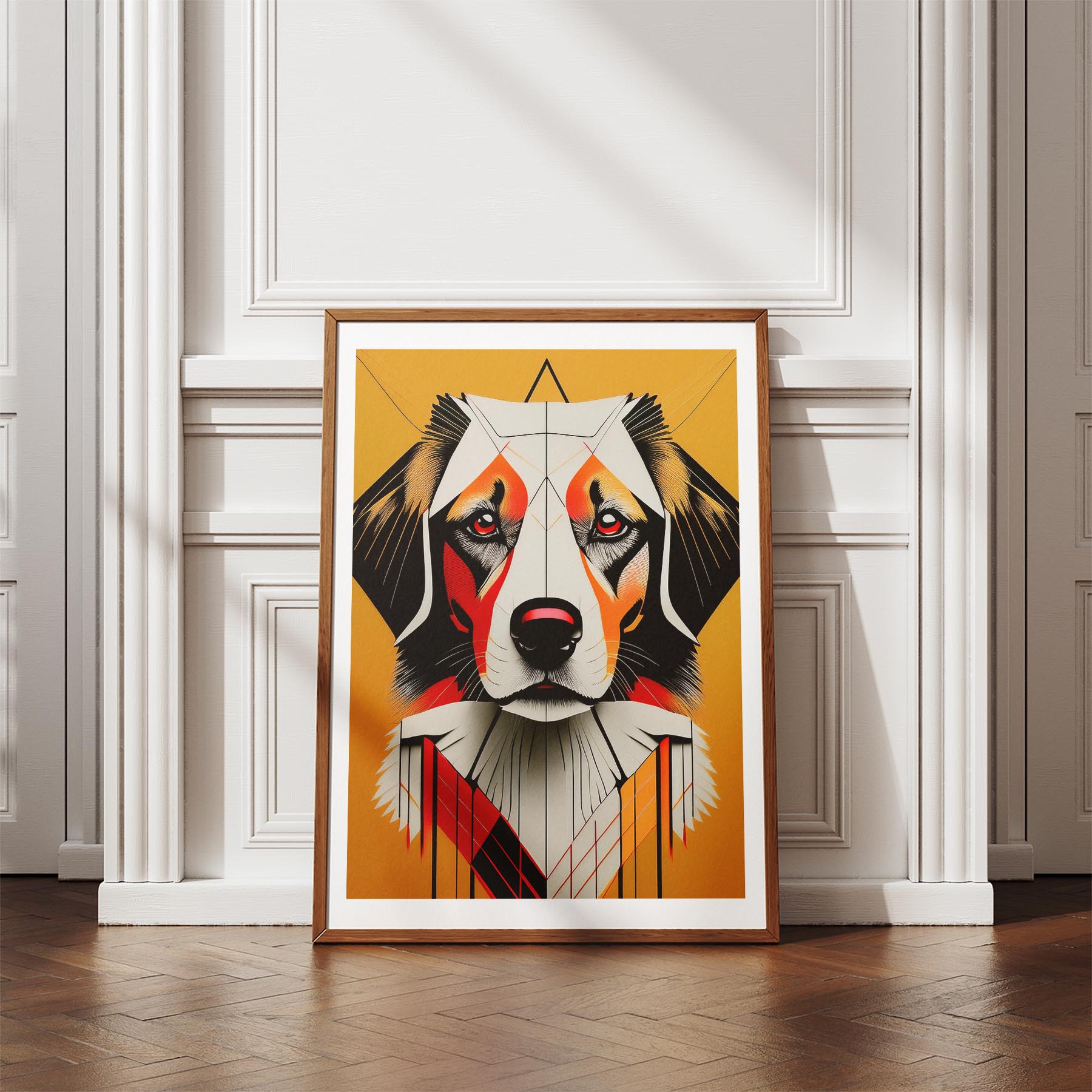 Maremma Geometric Orange Series image 4