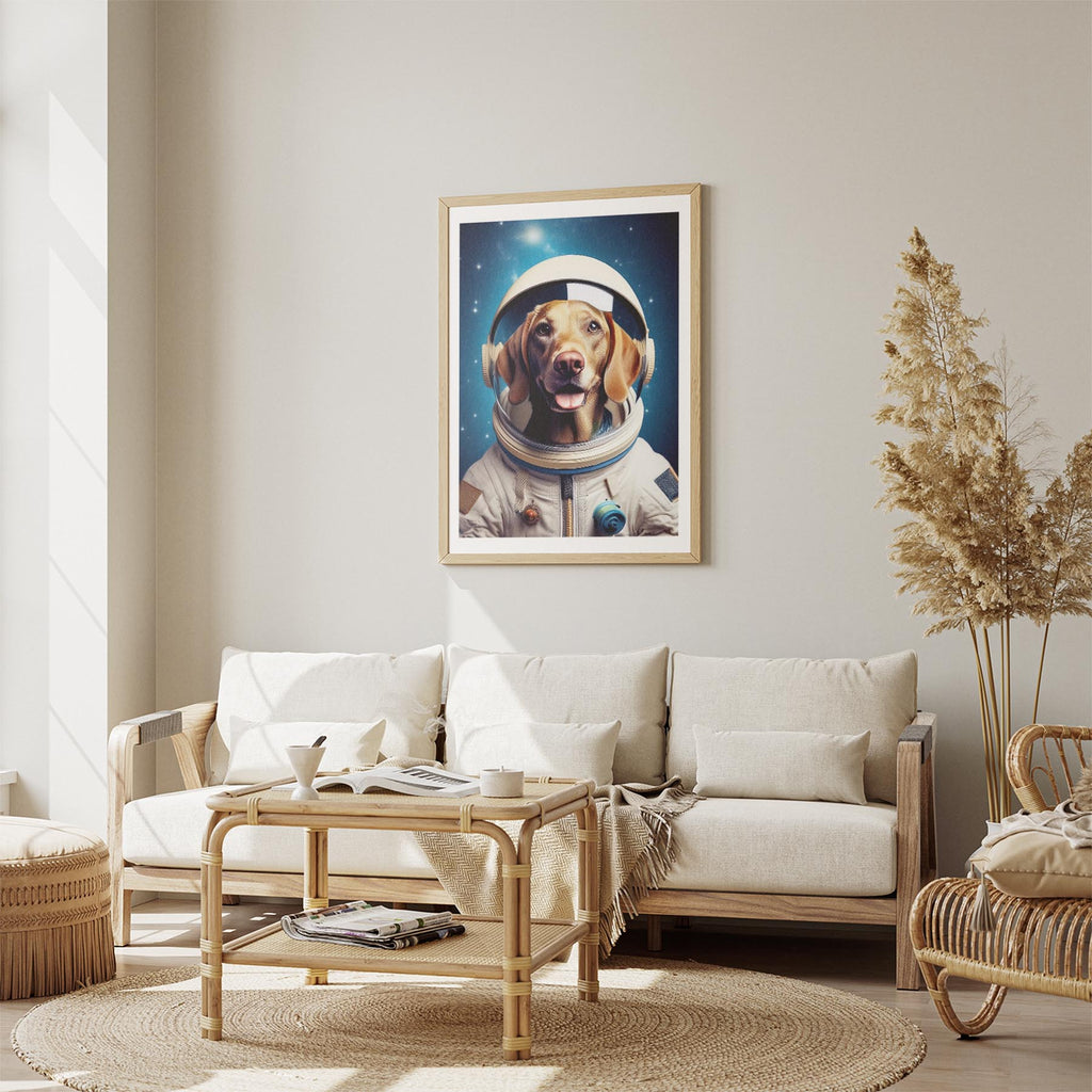Hungarian Vizsla Astronaut Dog Series image 2