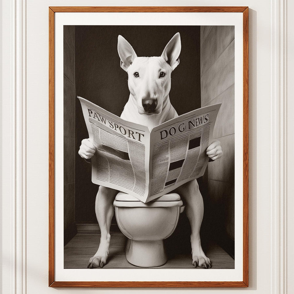 Bull Terrier Toilet Humour Dog Series 2 image 10