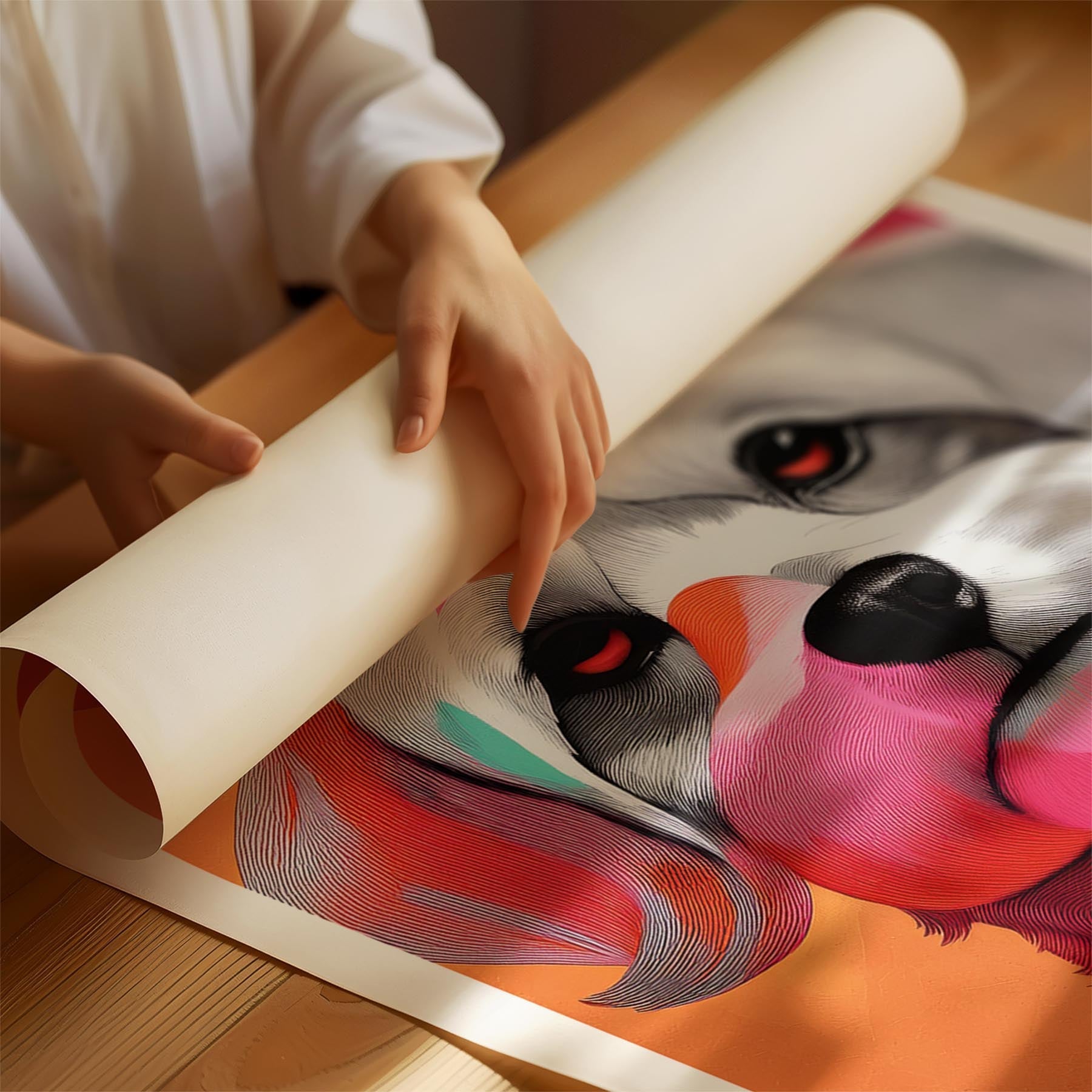 Maltese Modern Pop Dog Series image 1