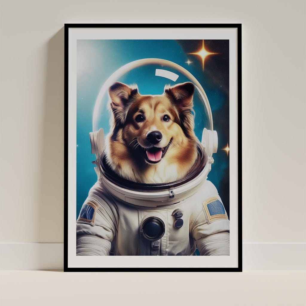 Shetland Sheepdog Astronaut Dog Series image 0
