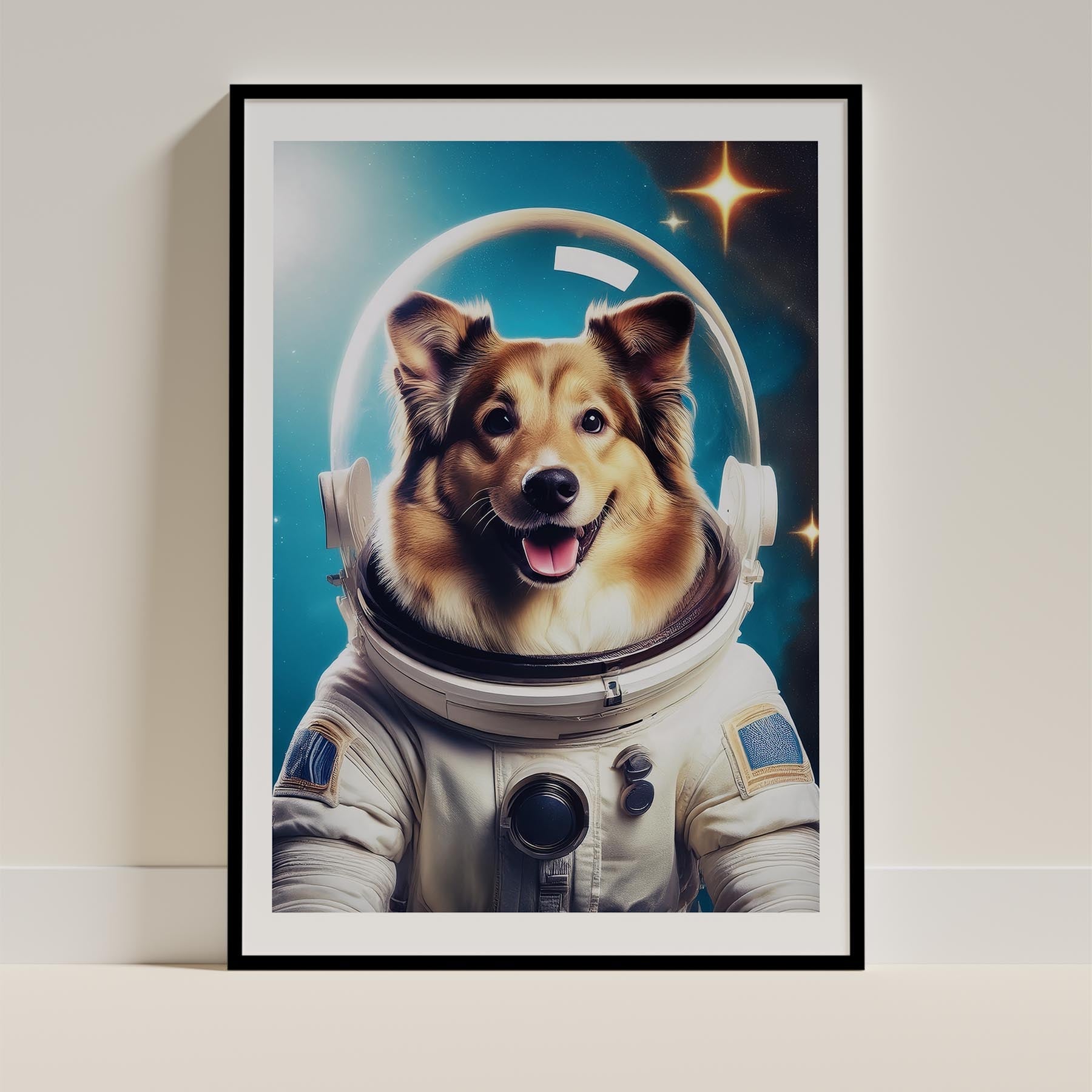 Shetland Sheepdog Dog Art Print Unframed | 7 Unique Designs | Wall Art Gift for Dog Lovers - Image 4 | Dogsy & Co