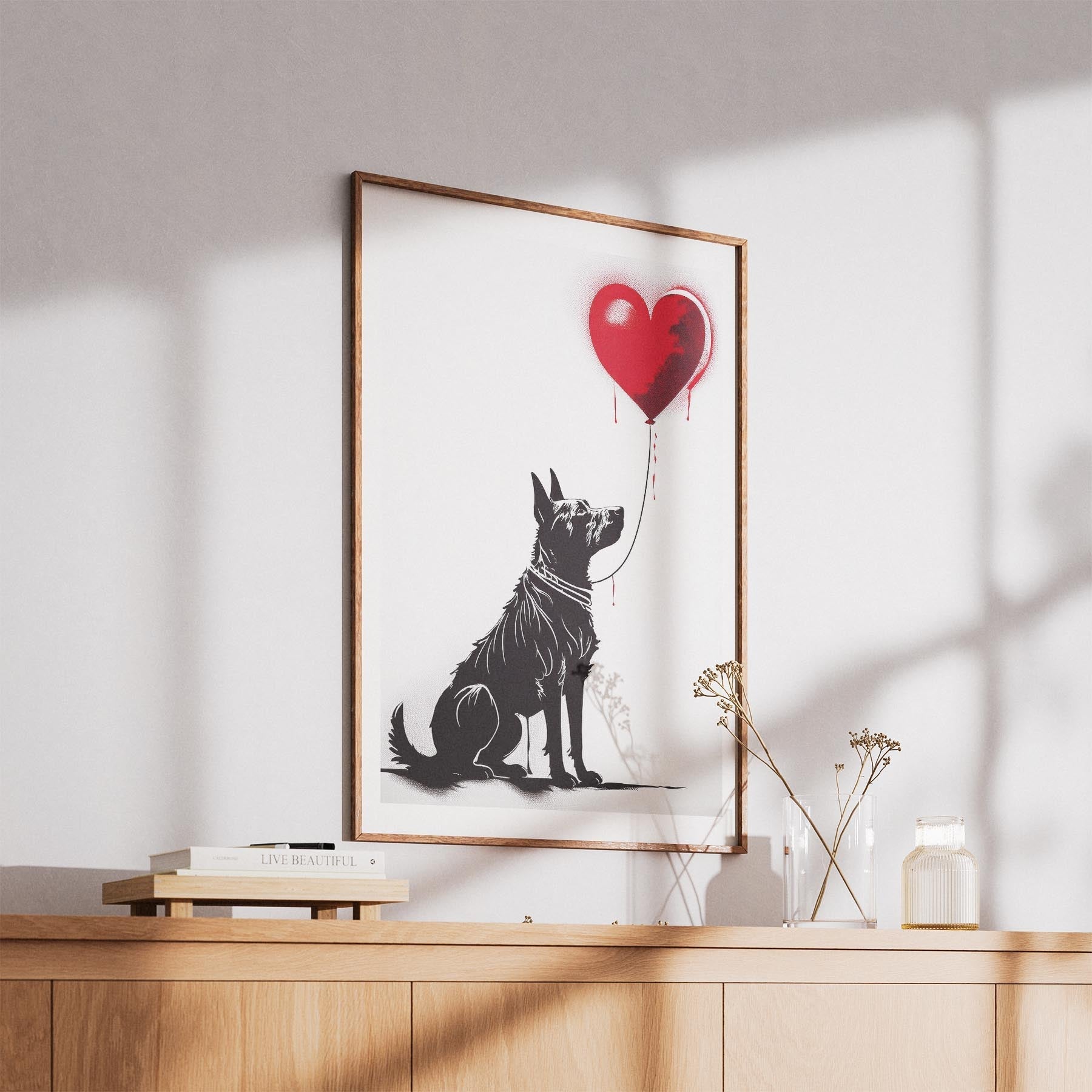 Cattle Dog DOGSY Series inspired by the Art of Banksy image 5