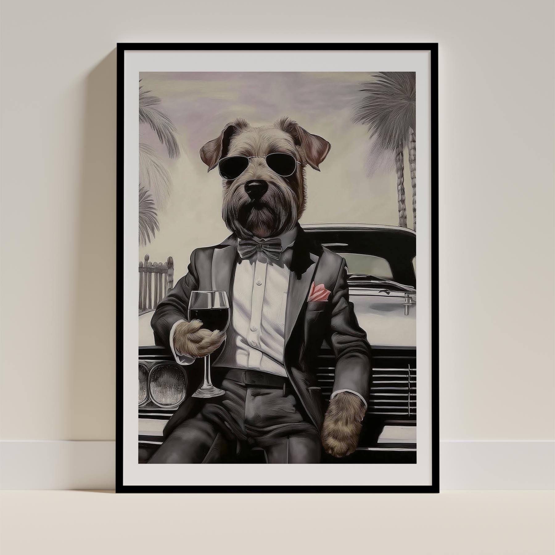 Irish Terrier Dog Art Print Unframed Vol 1 | 11 Unique Designs | Wall Art Gift for Dog Lovers - Image 4 | Dogsy & Co