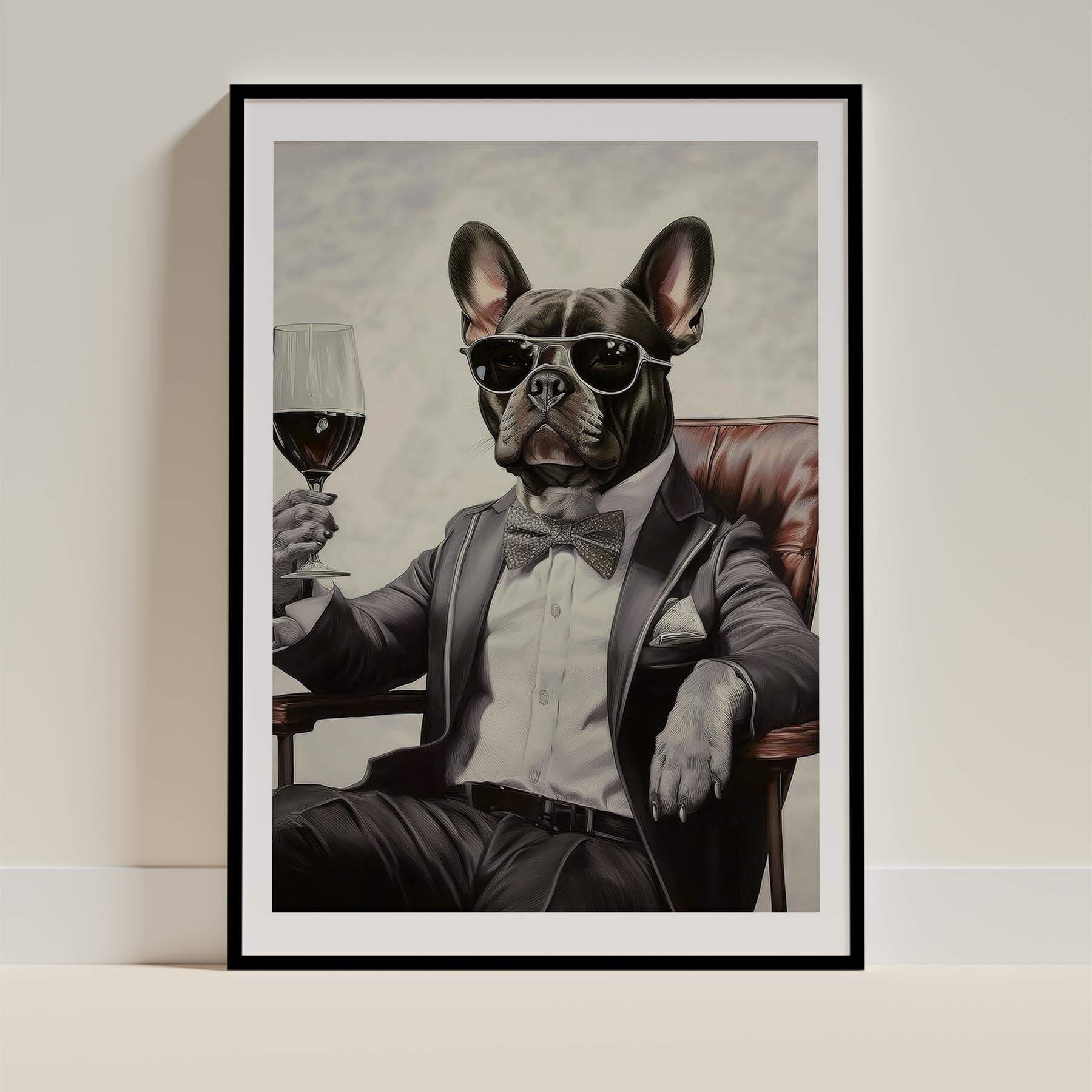 French Bulldog Dog Art Print Unframed Vol 1 | 11 Unique Designs | Wall Art Gift for Dog Lovers - Image 5 | Dogsy & Co