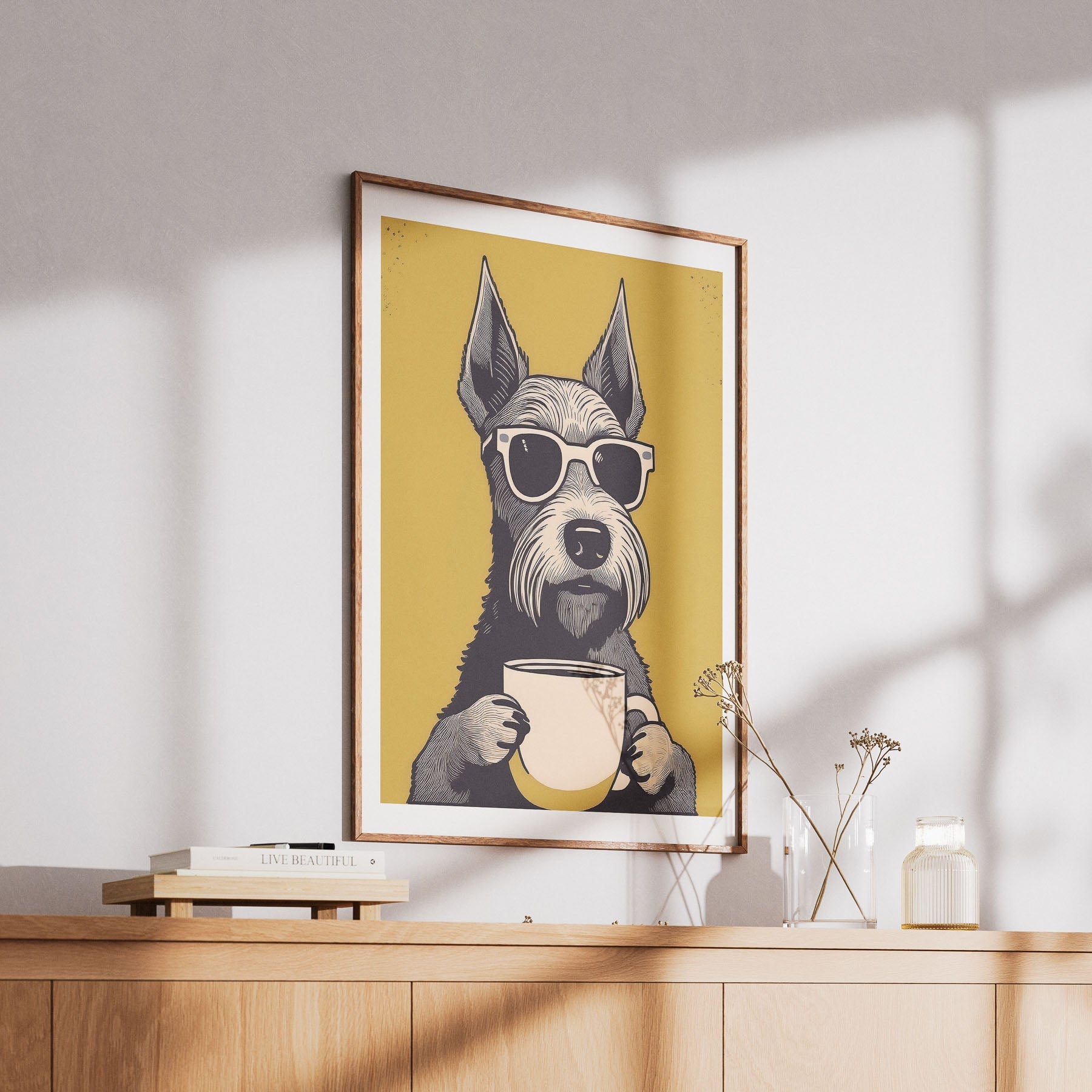 Irish Terrier Chillin Coffee Dog image 6