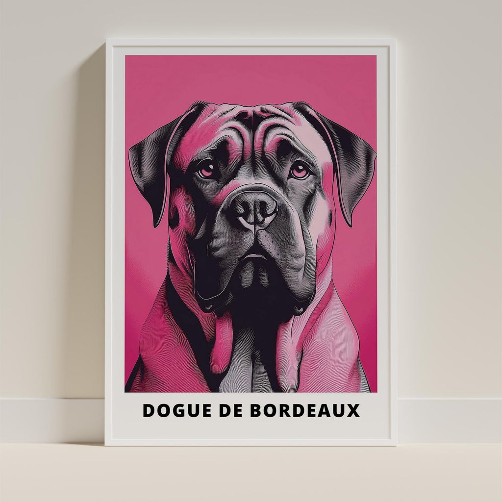 Dogue de Bordeaux Pink and Black Dog Series 1 image 9