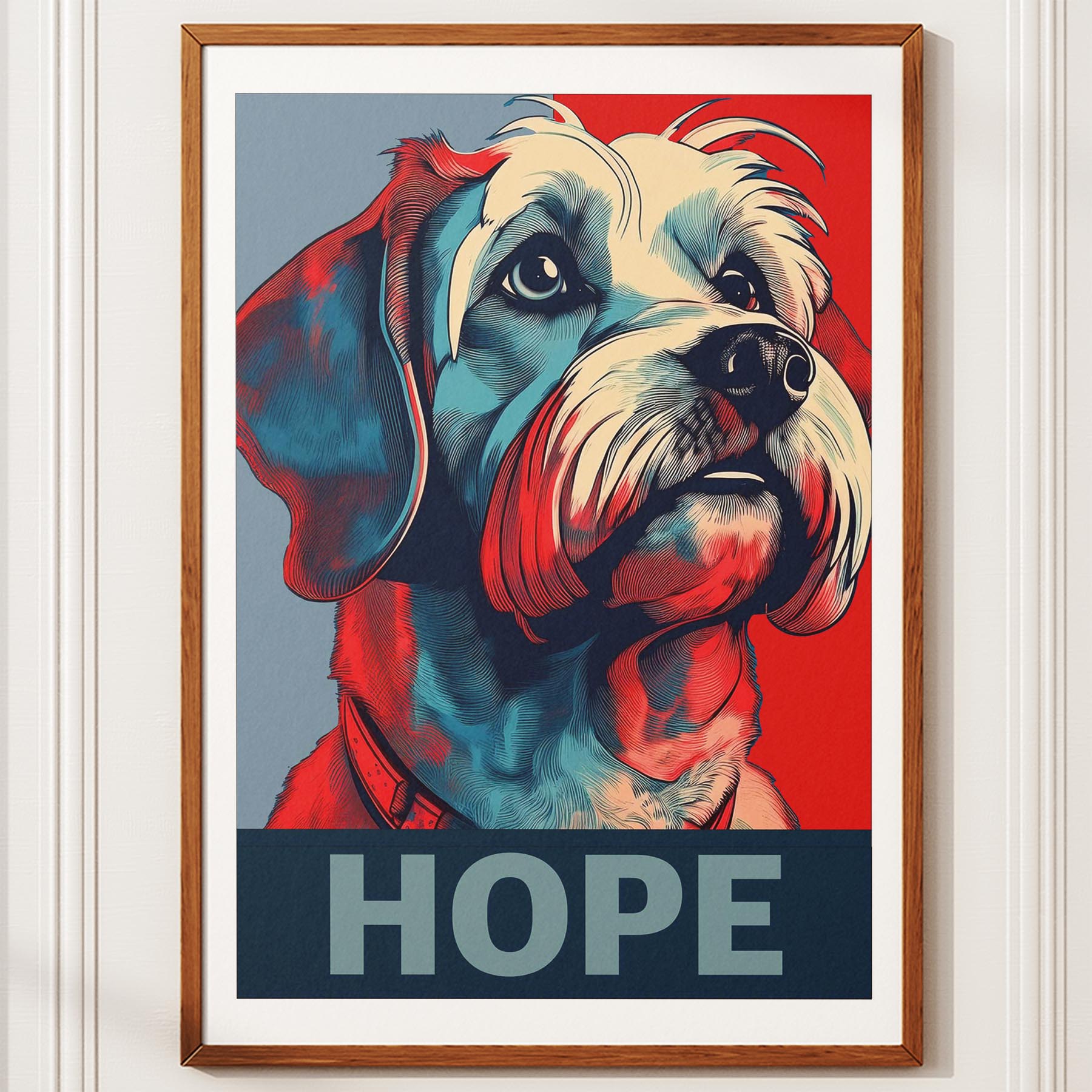Maltese HOPE Series Inspired by the Obama Poster image 10