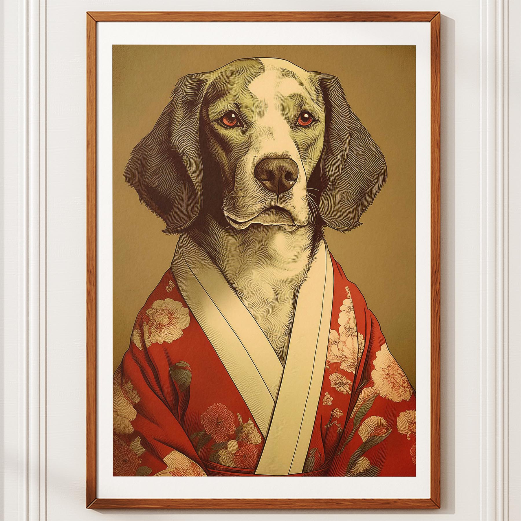 Murray River Retriever Japanse Kimono Dog Series image 10