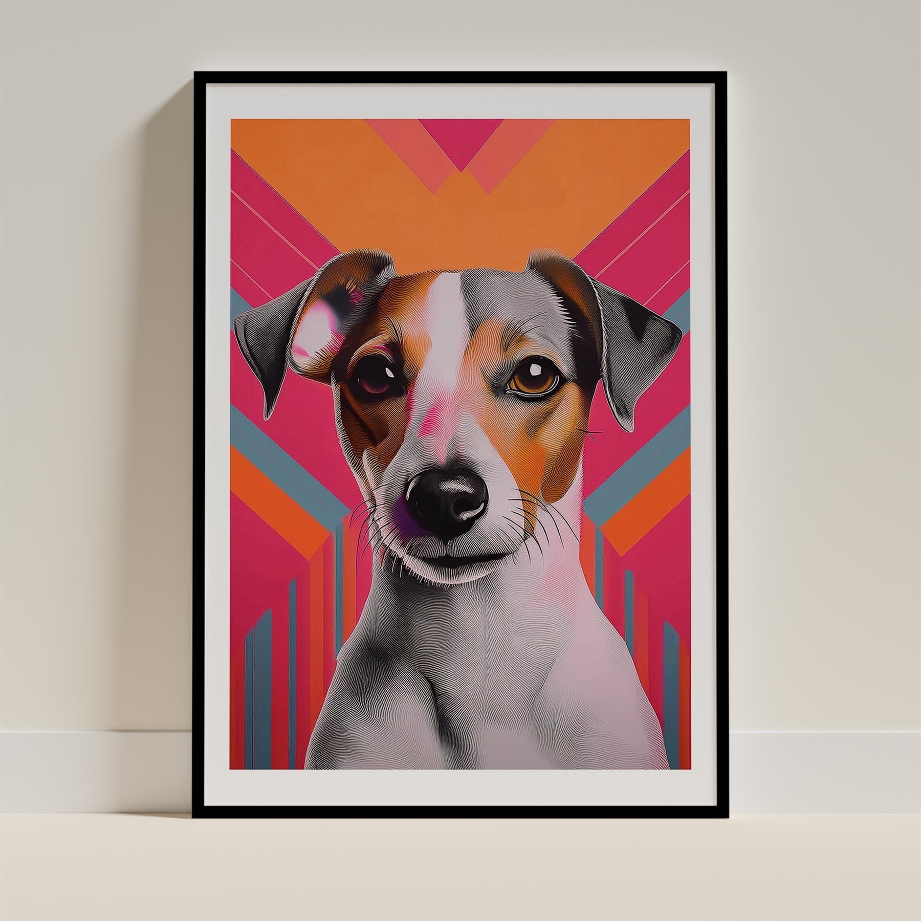 Jack Russell Modern Pop Dog Series image 0