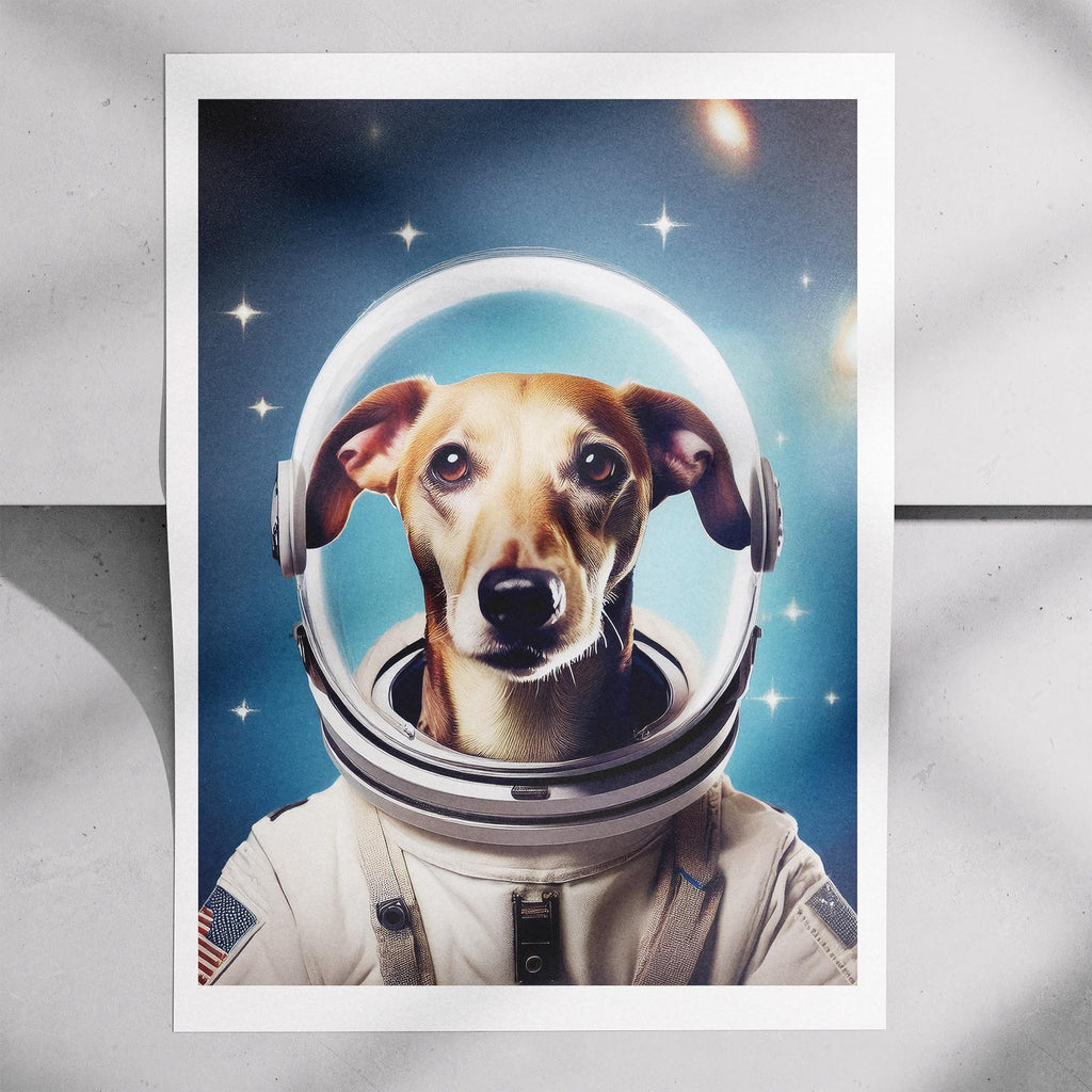 Greyhound Astronaut Dog Series image 7