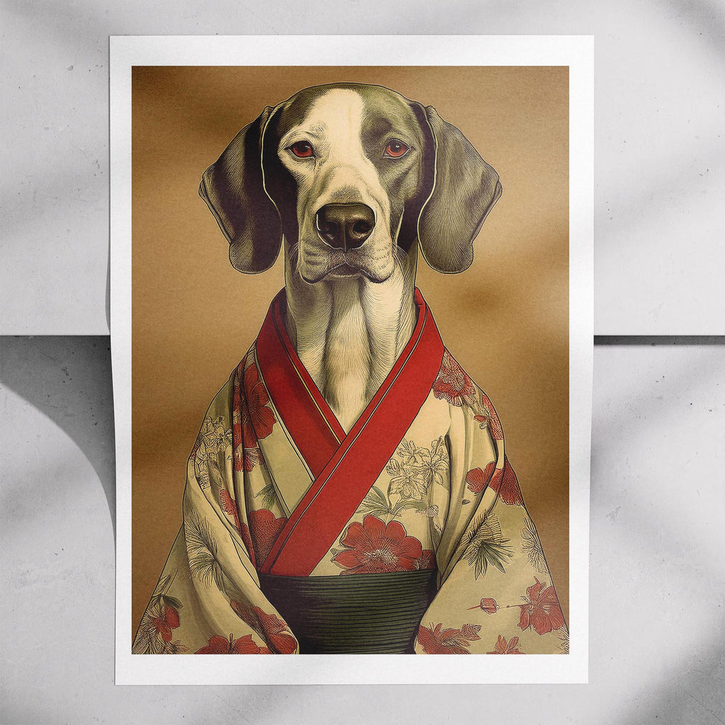 German Pointer Japanse Kimono Dog Series image 7
