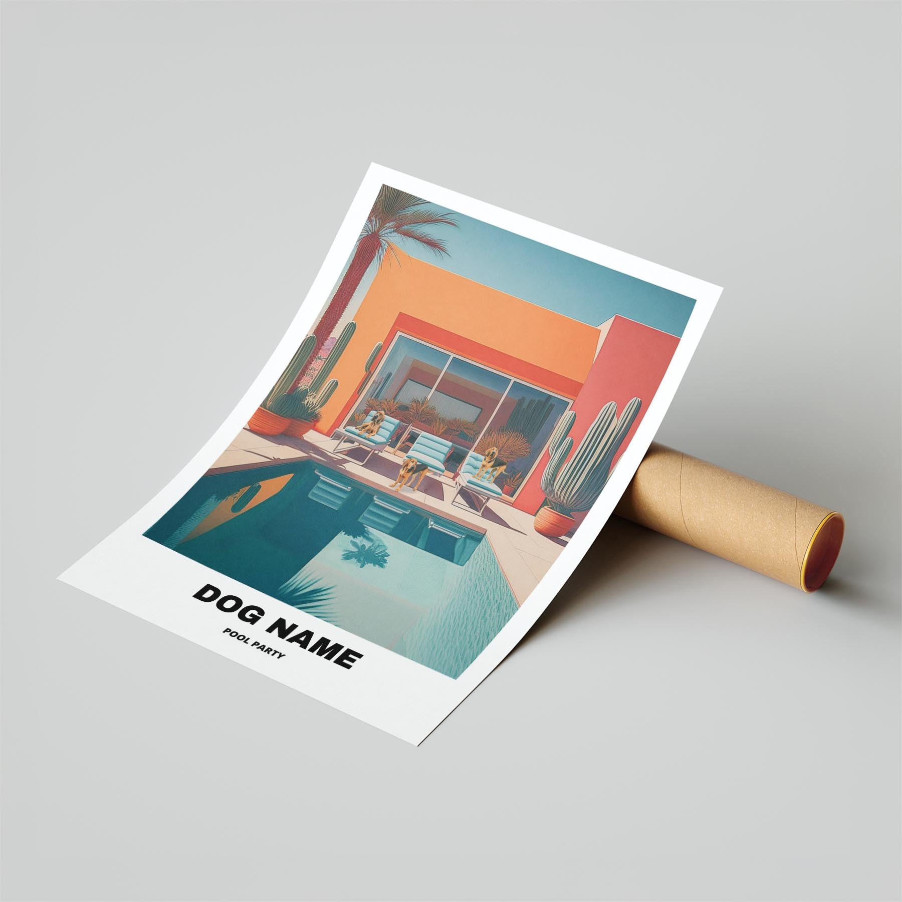 Blood Hound Custom Pool Party WITH TEXT image 6