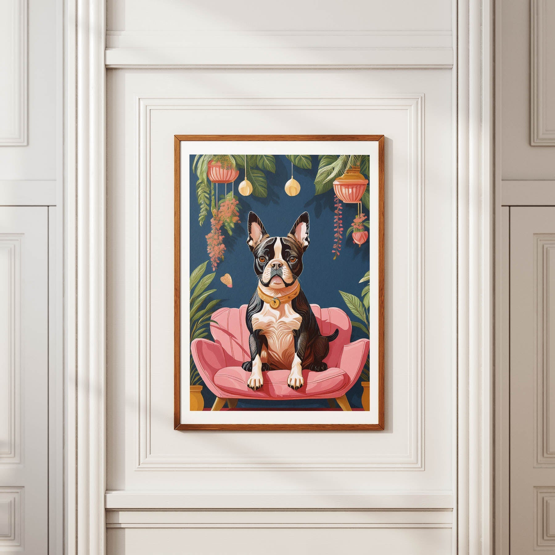 Boston Terrier Just Lounging Around 2 image 2