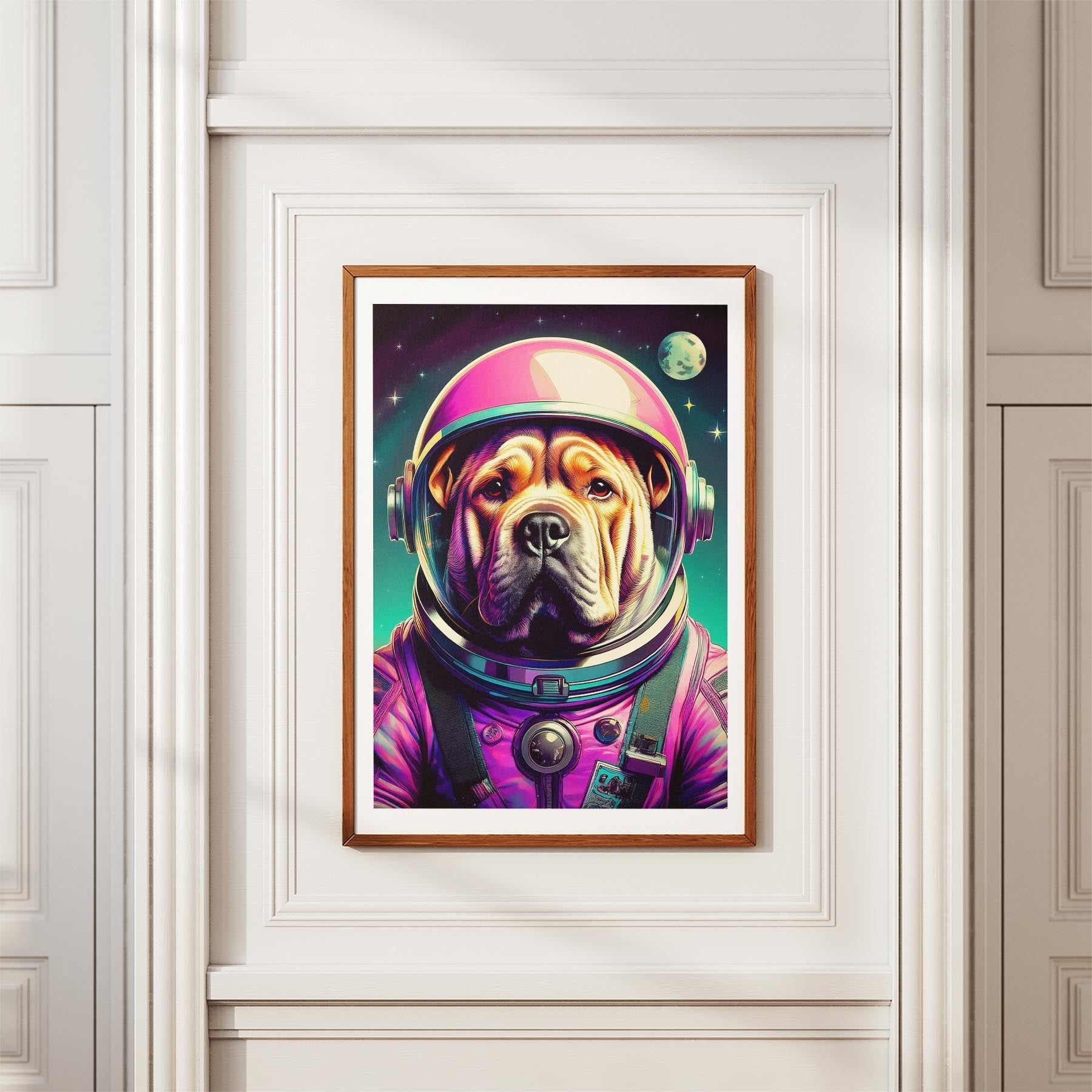 Shar Pei Space Dogs Series image 3