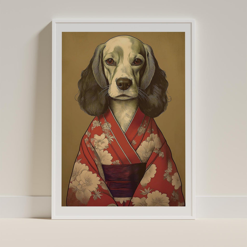 Cocker Spaniel Japanse Kimono Dog Series image 9