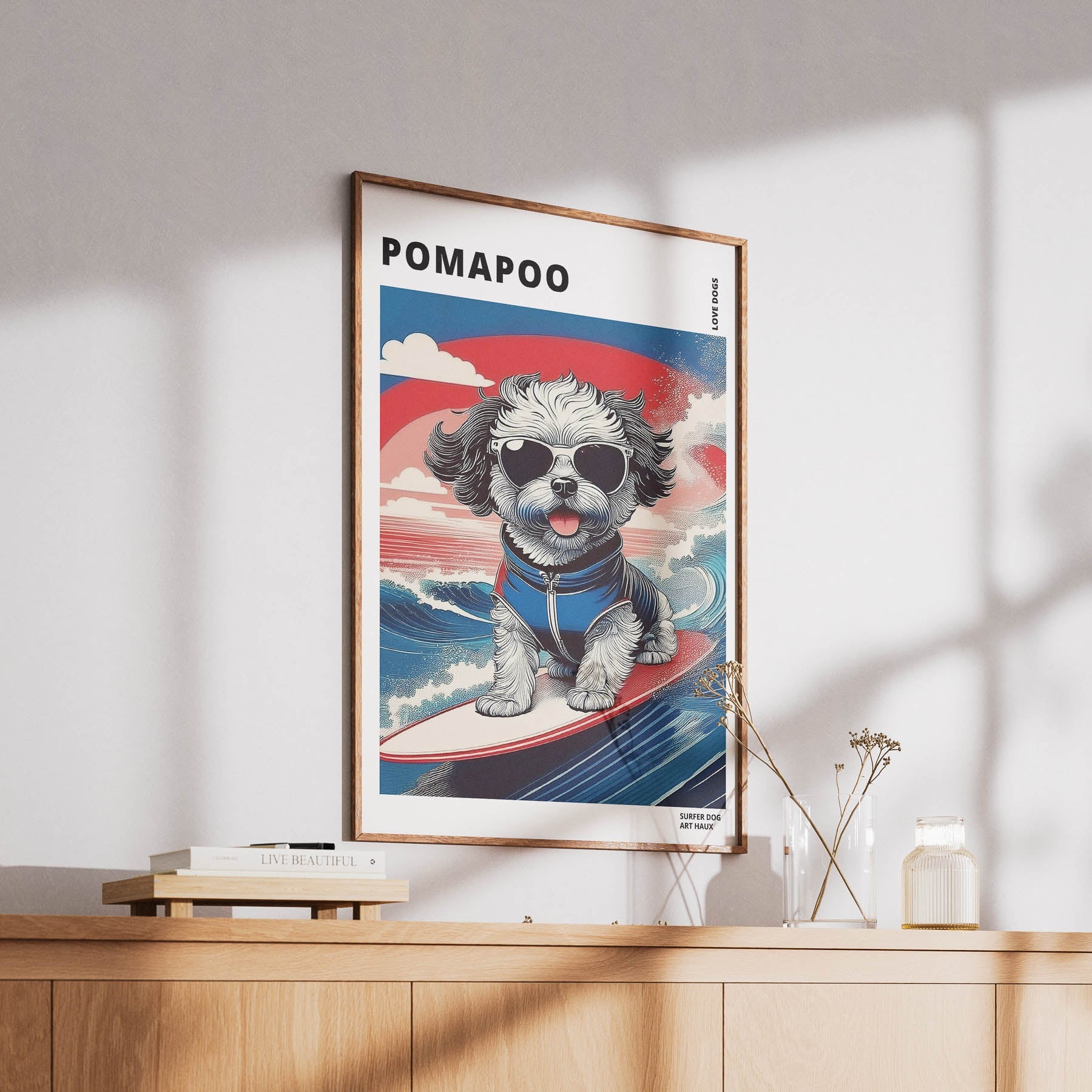 Pomapoo Hokosai Surfer Dogs 1 image 6