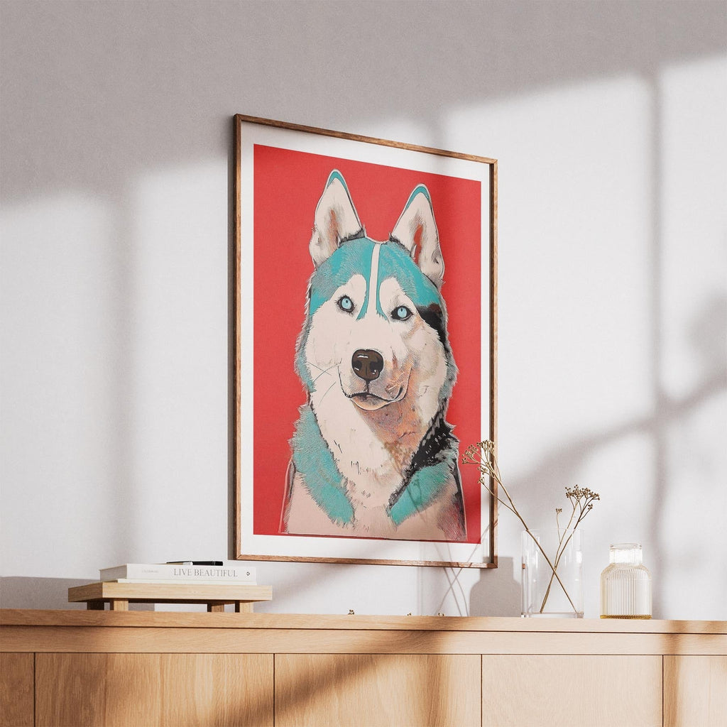 Siberian Husky Red Dog Series image 5