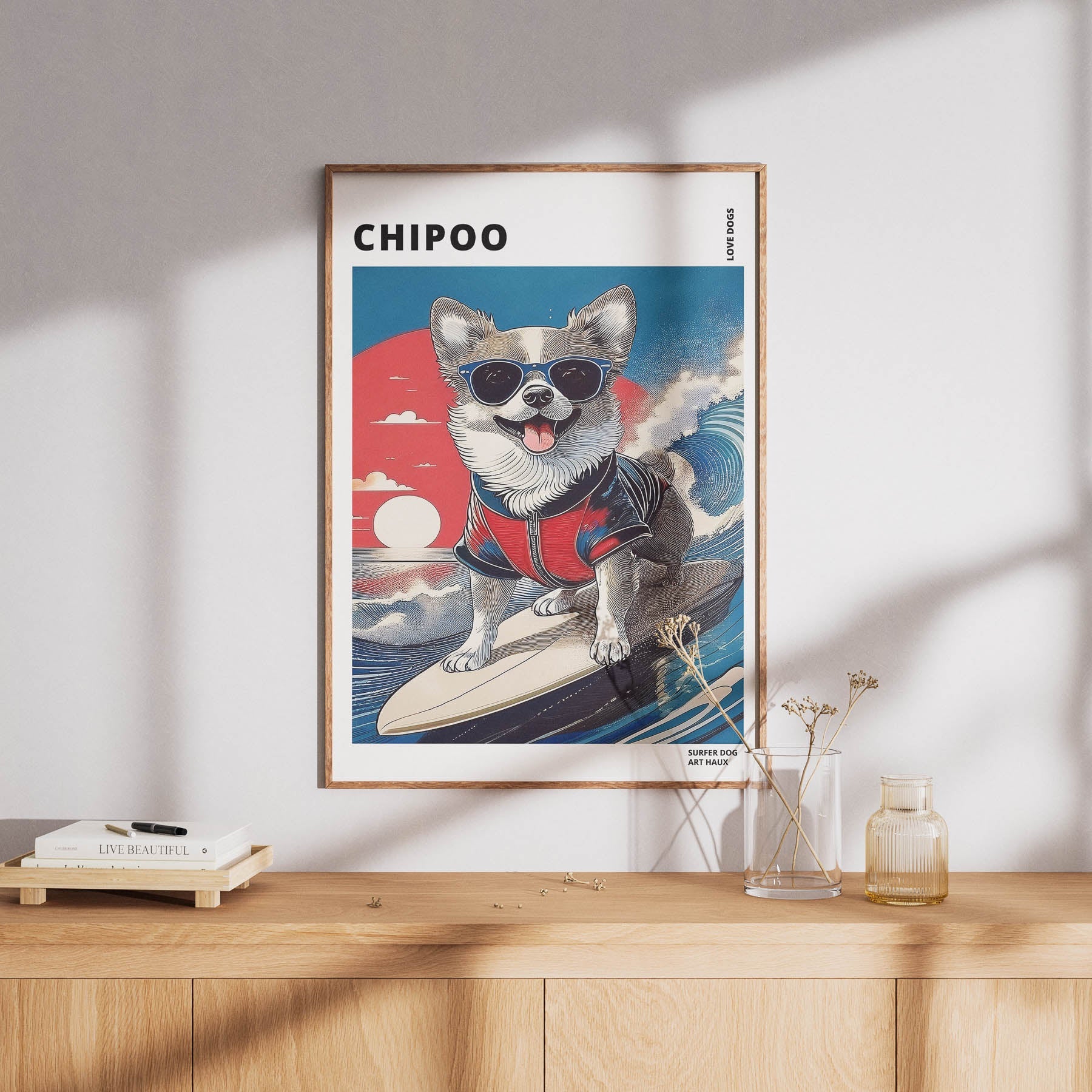 Chipoo Hokosai Surfer Dogs 1 image 8