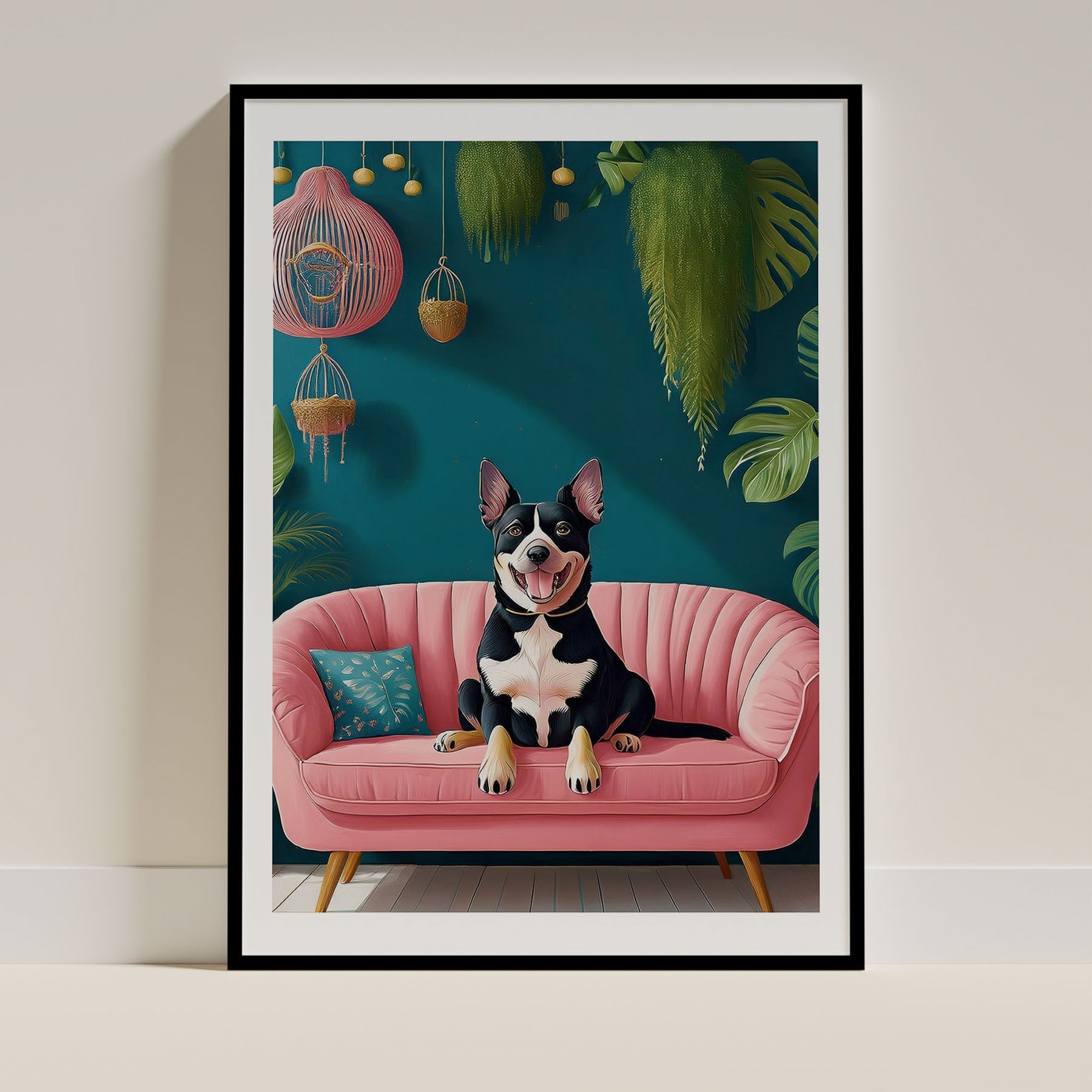 Australian Cattle Dog Dog Art Print Unframed Vol 2 | 9 Unique Designs | Wall Art Gift for Dog Lovers - Image 4 | Dogsy & Co