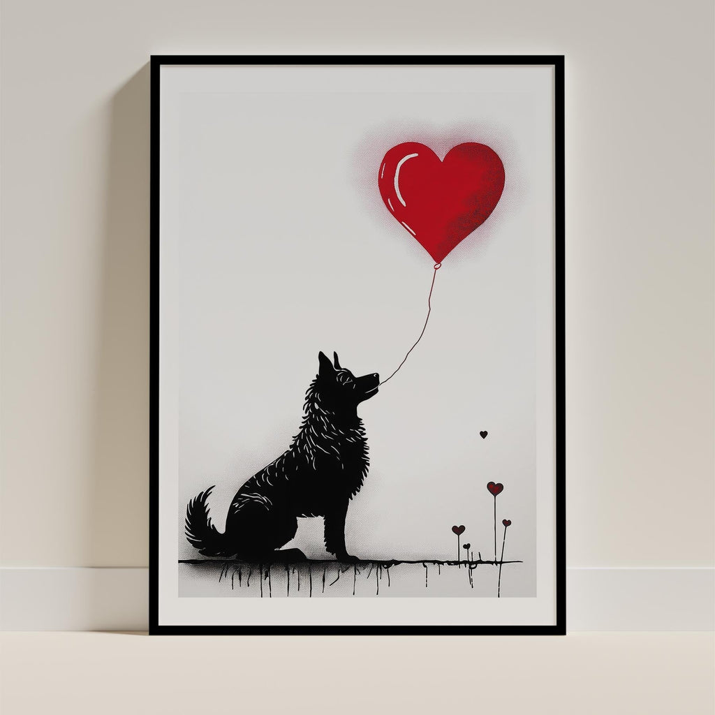 German Spitz DOGSY Series inspired by the Art of Banksy image 0