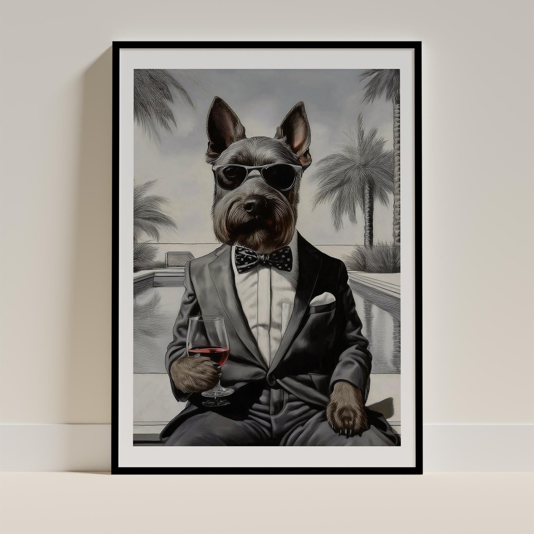 Scottish Terrier Dog Art Print Unframed Vol 1 | 11 Unique Designs | Wall Art Gift for Dog Lovers - Image 5 | Dogsy & Co