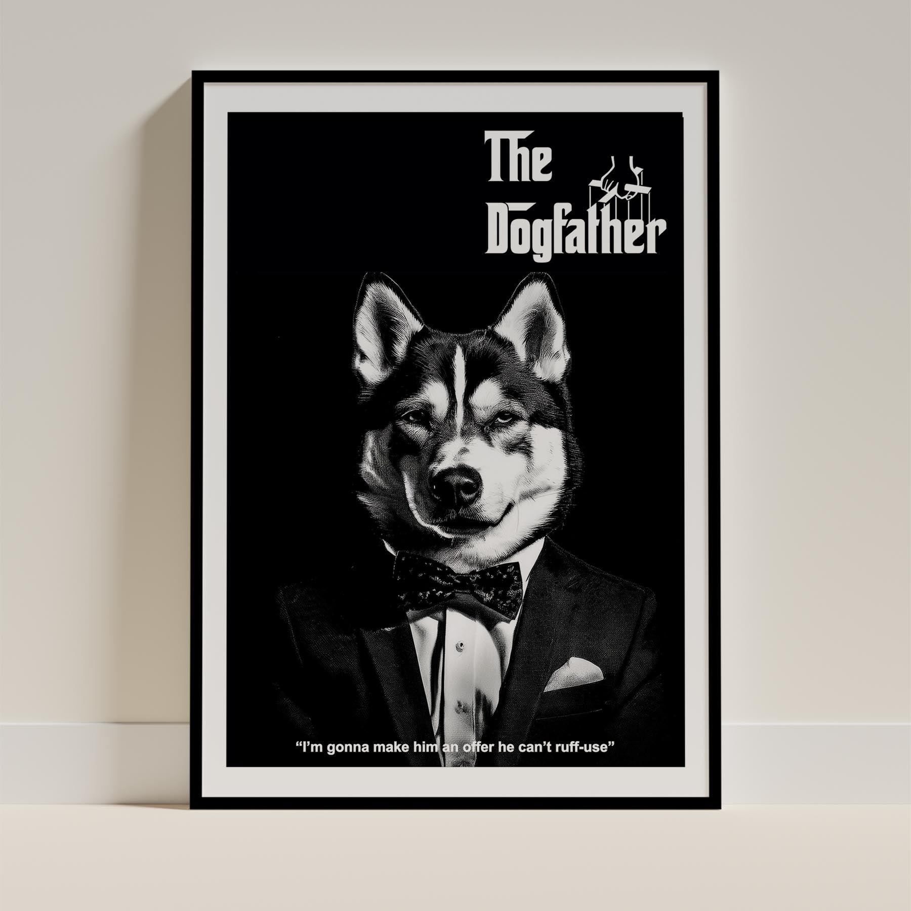 Siberian Husky Mafia Dog Series image 0