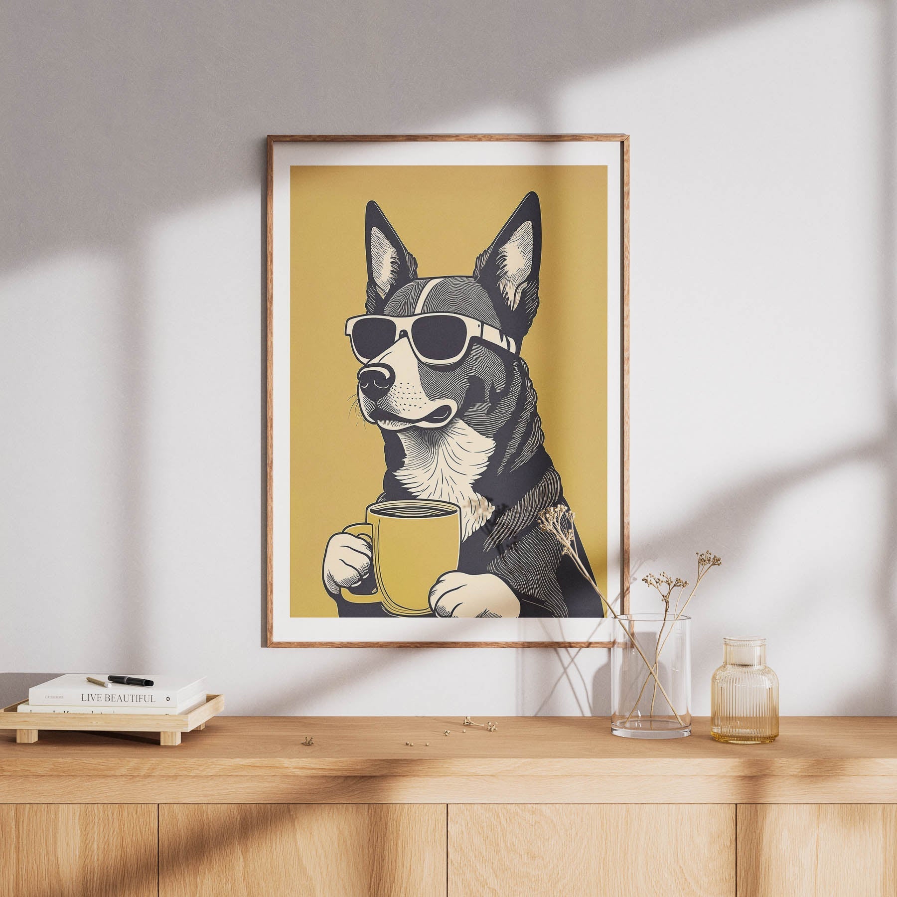 Kelpie X Border Collie Chillin Coffee Dog image 8
