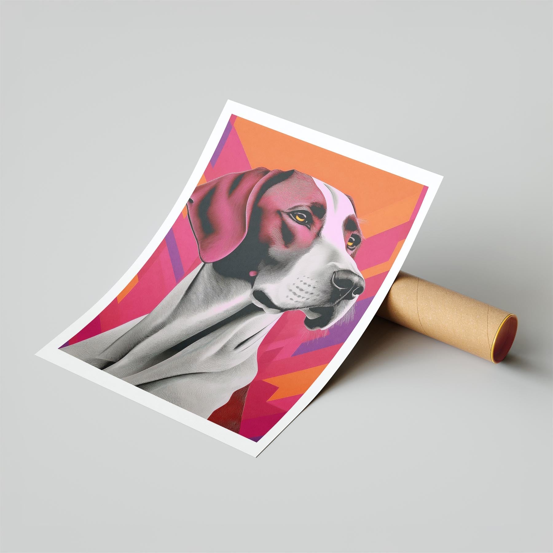 English Pointer Modern Pop Dog Series image 6