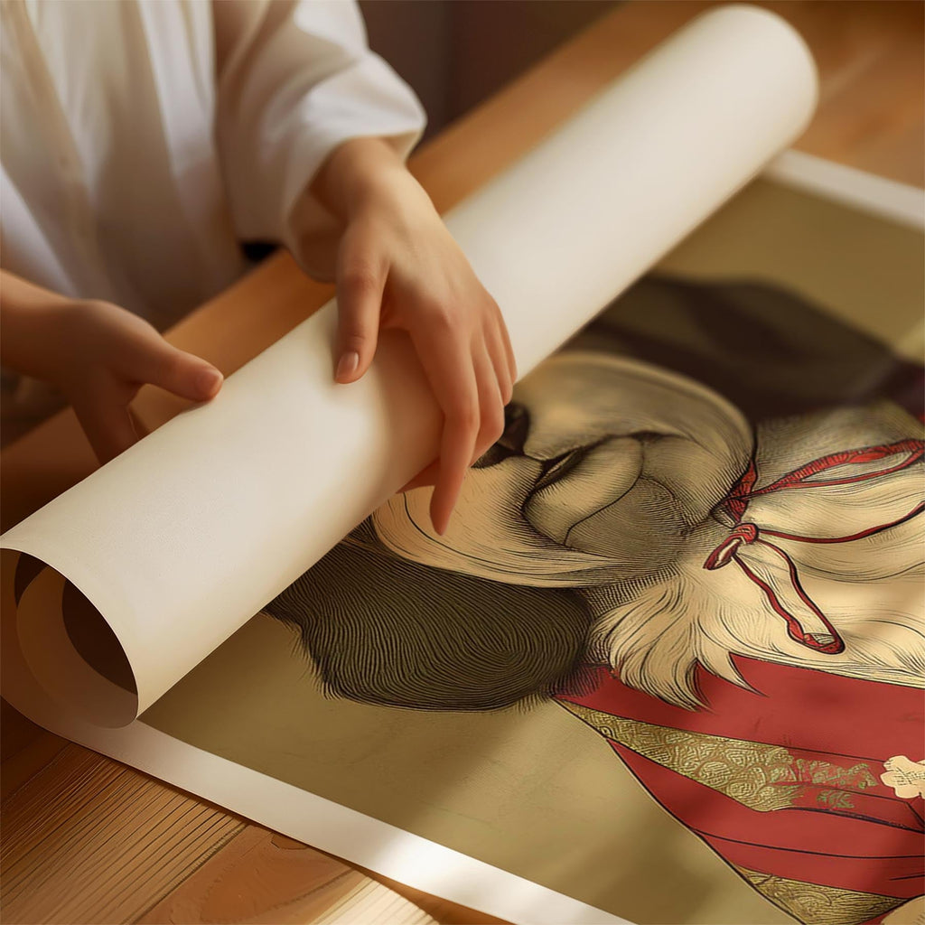 Old English Sheepdog Japanse Kimono Dog Series image 1