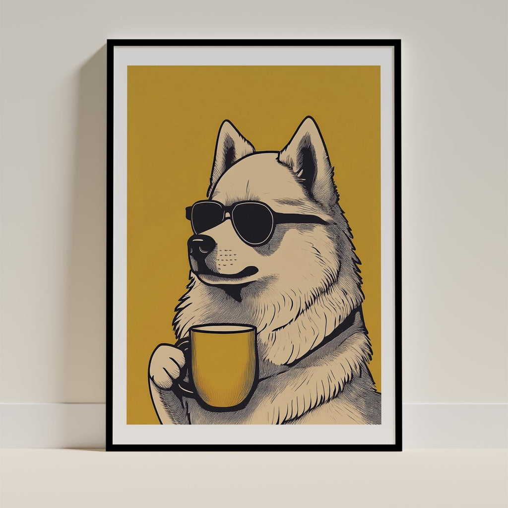Samoyed Chillin Coffee Dog image 11