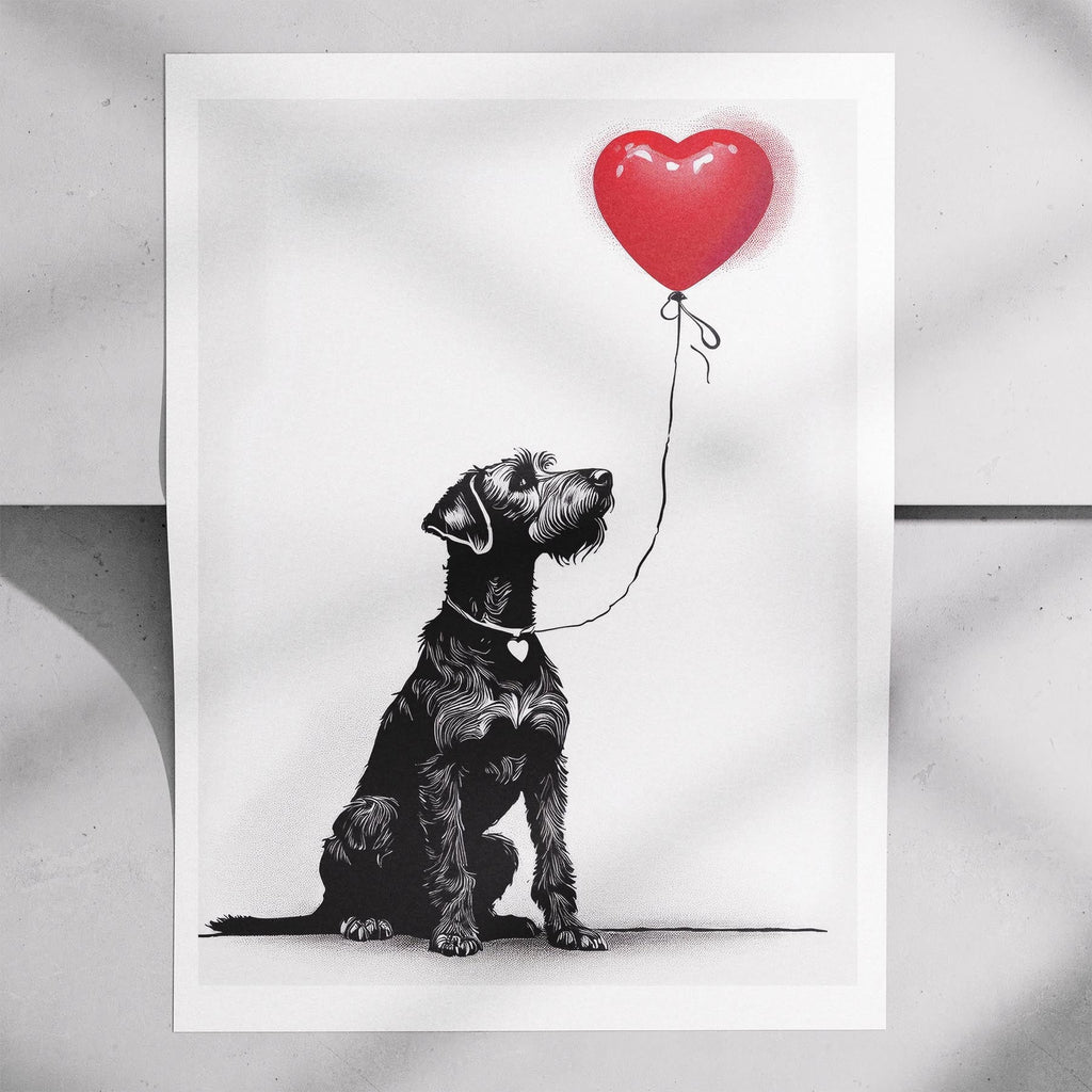 Airedale DOGSY Series inspired by the Art of Banksy image 7