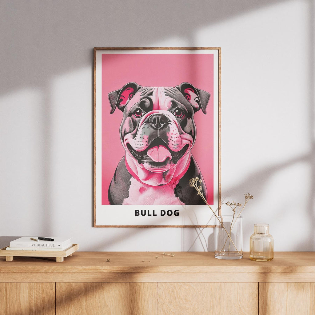 Bulldog Pink and Black Dog Series 3 image 8