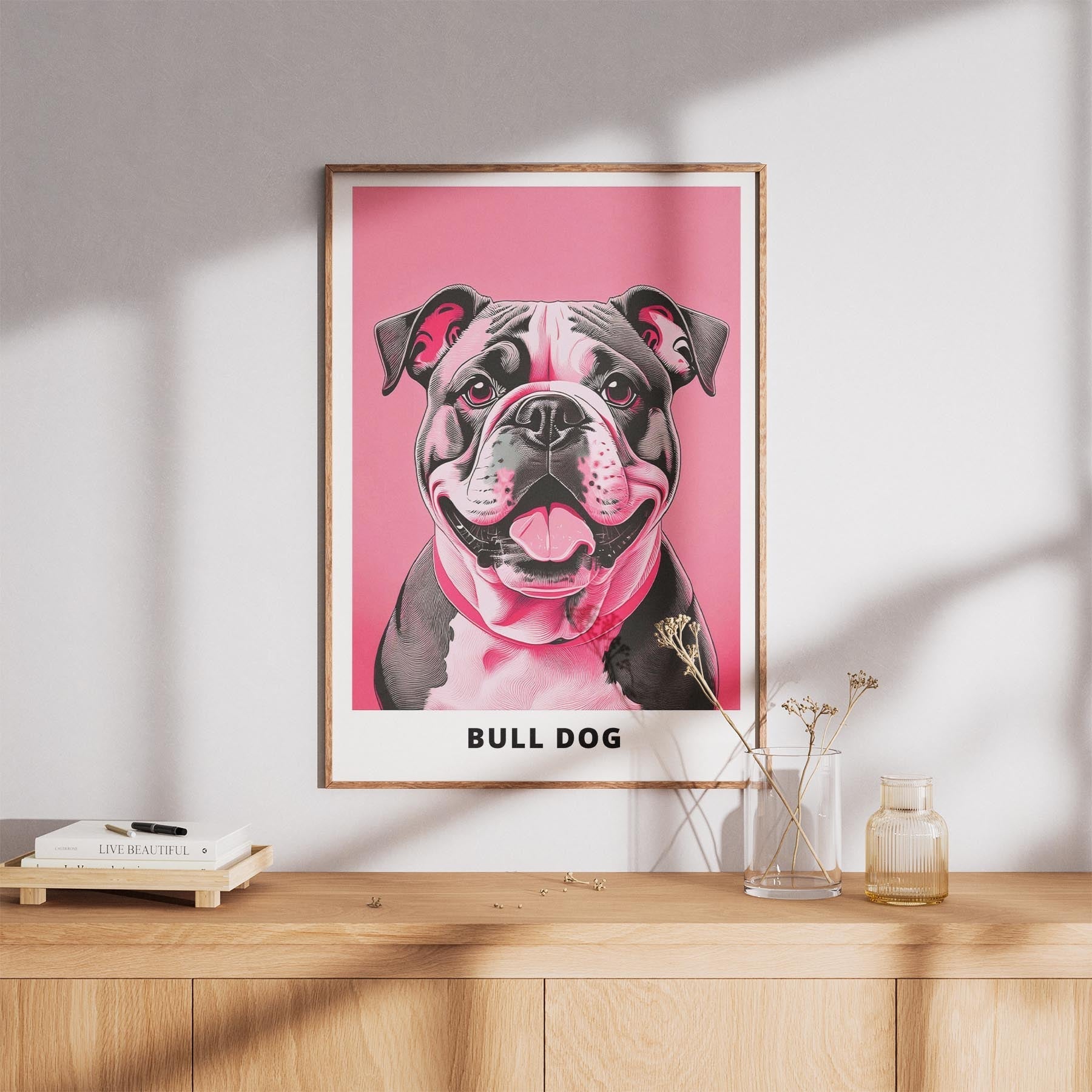Bulldog Pink and Black Dog Series 3 image 8