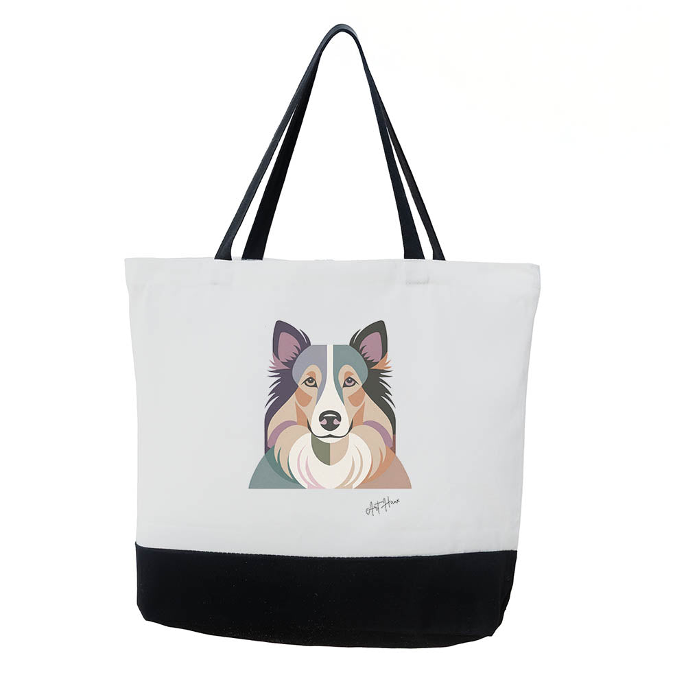 Rough Smooth Collie Vintage Chic Graphic Bag image 0