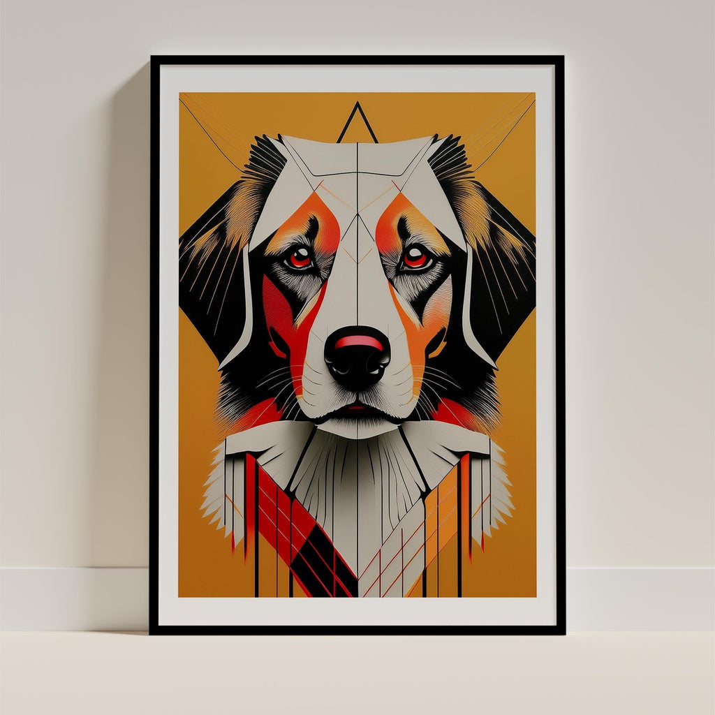 Maremma Geometric Orange Series image 0