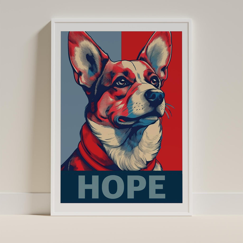 Corgi HOPE Series Inspired by the Obama Poster image 9